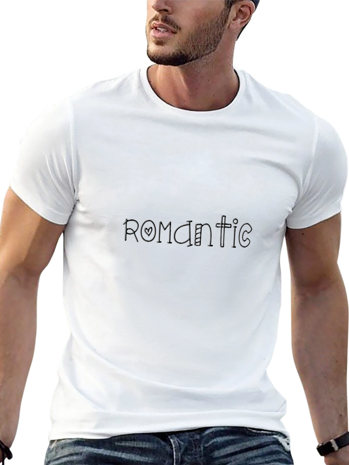 Romantic Black T-Shirt: Stylish Comfort