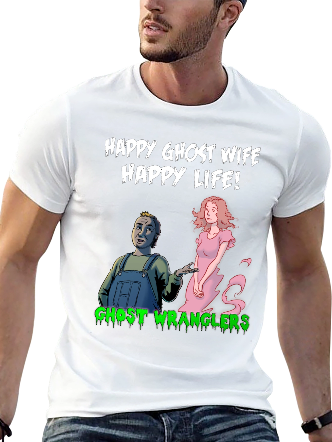 Happy Ghost Wife T-Shirt