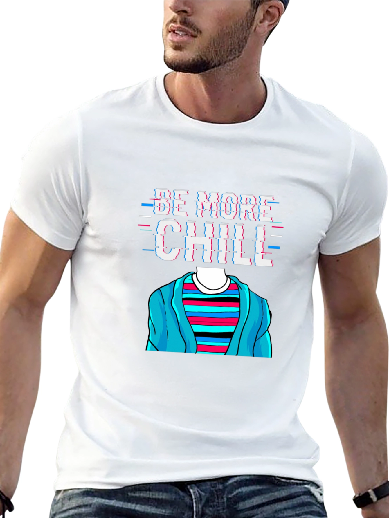 Be More Chill T-Shirt Funny Graphic Tee