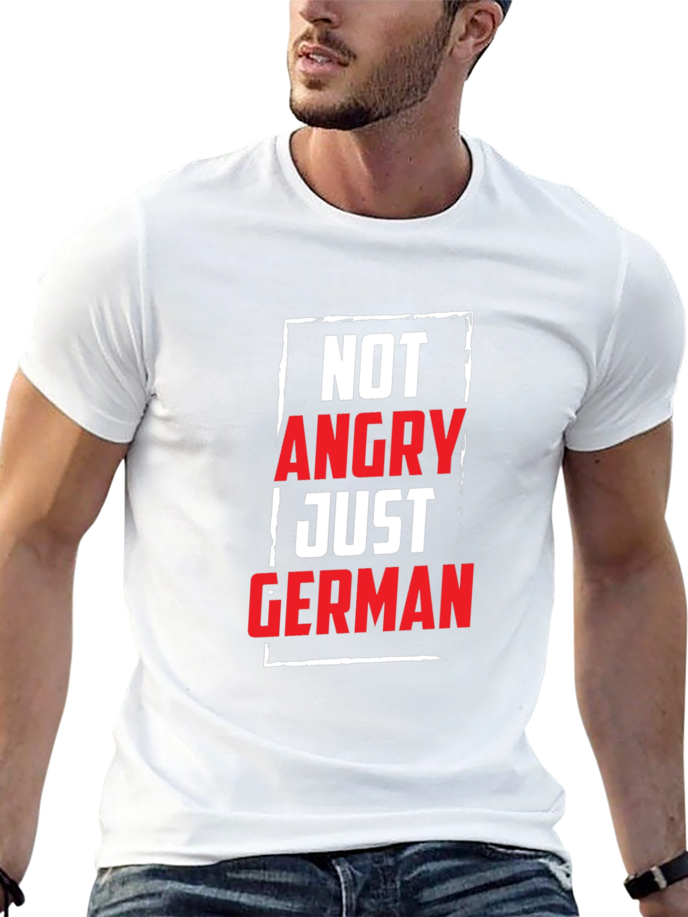 Not Angry Just German T-Shirt