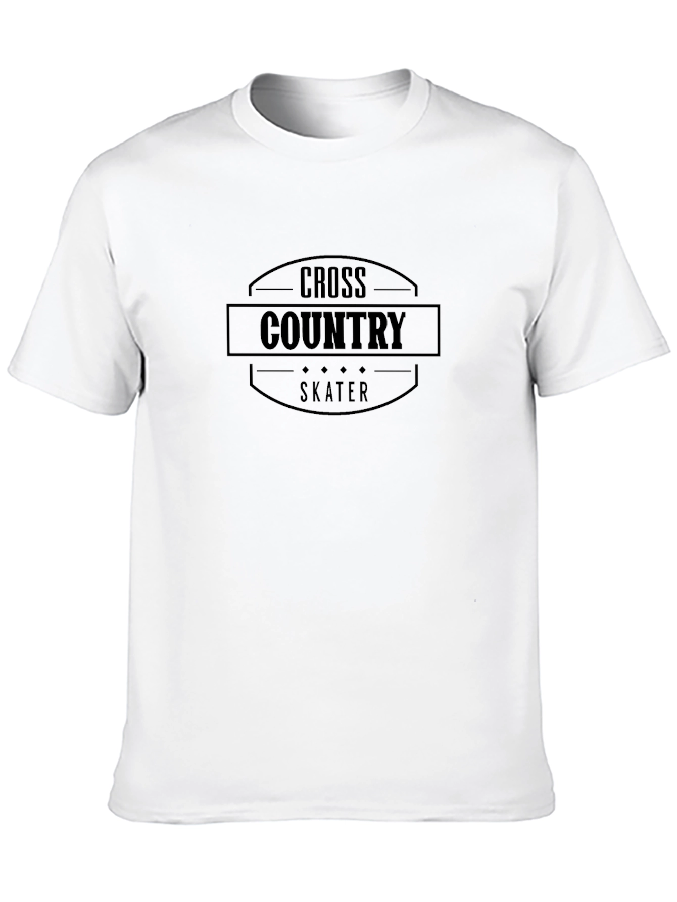 Cross Country Skater Black T-Shirt