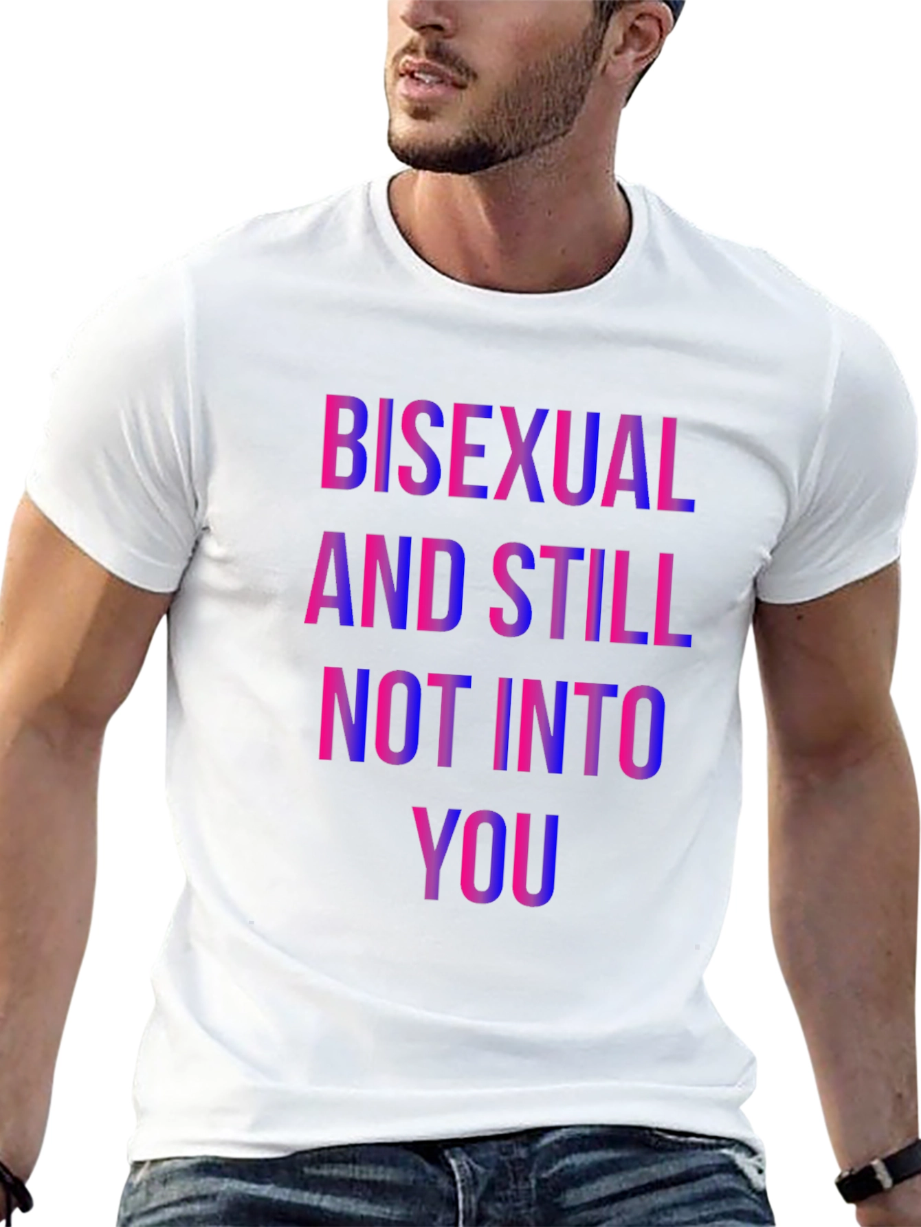 Bisexual Pride T-Shirt - Funny LGBT Graphic Tee