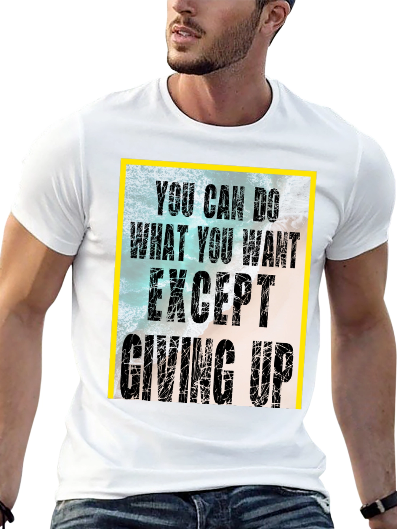 Motivational Graphic Tee - You Can Do It!