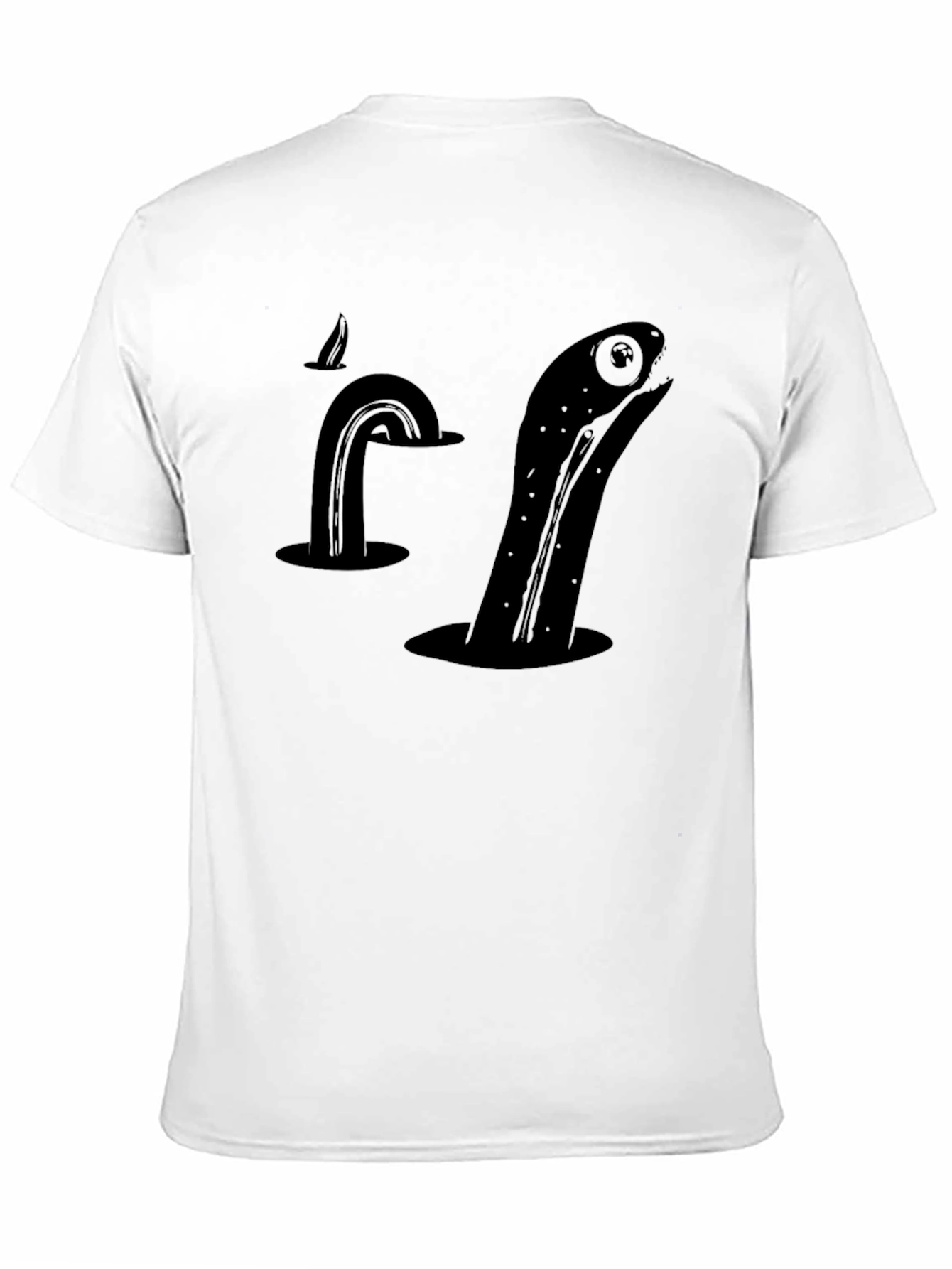 Monster Emerging Black T-Shirt