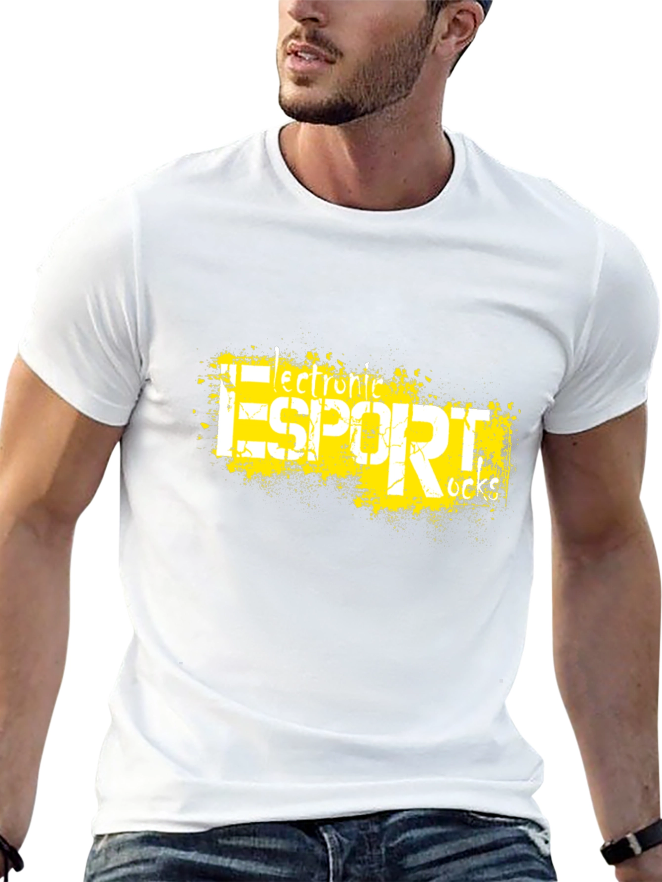 Esport Graphic Black T-Shirt