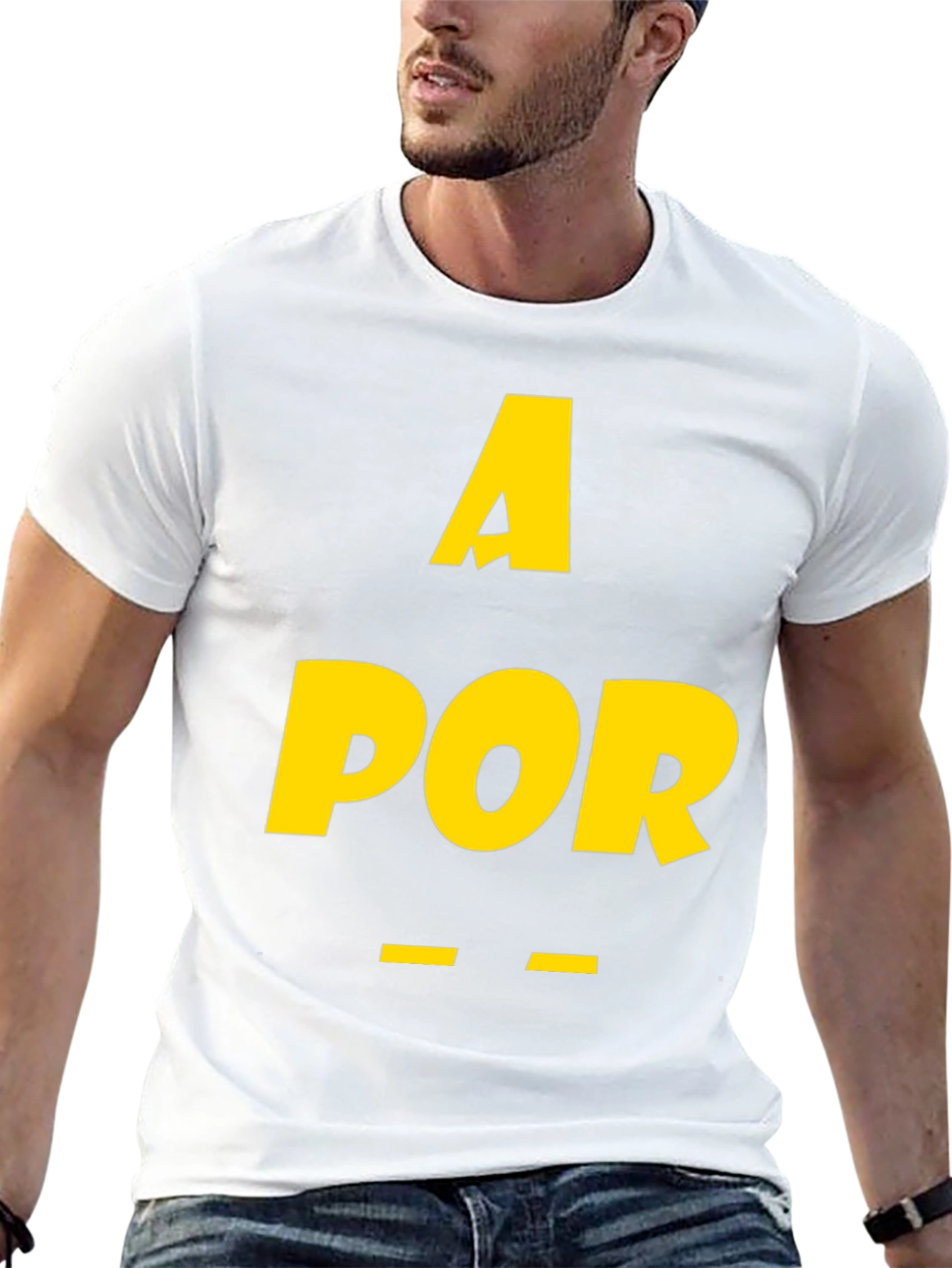 A Por - Mens Graphic T-Shirt
