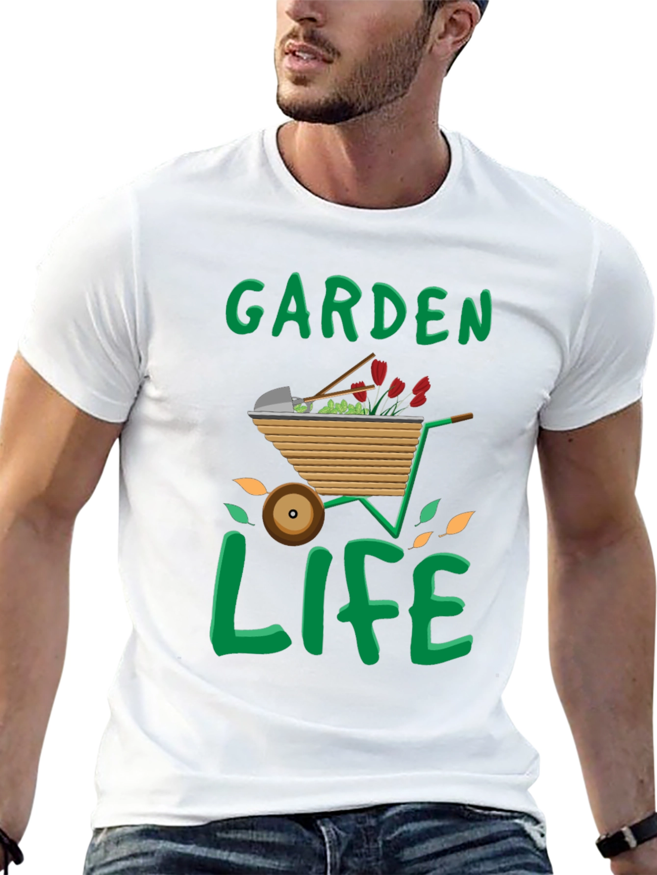 Garden Life Graphic Tee - Gardening Enthusiast Shirt