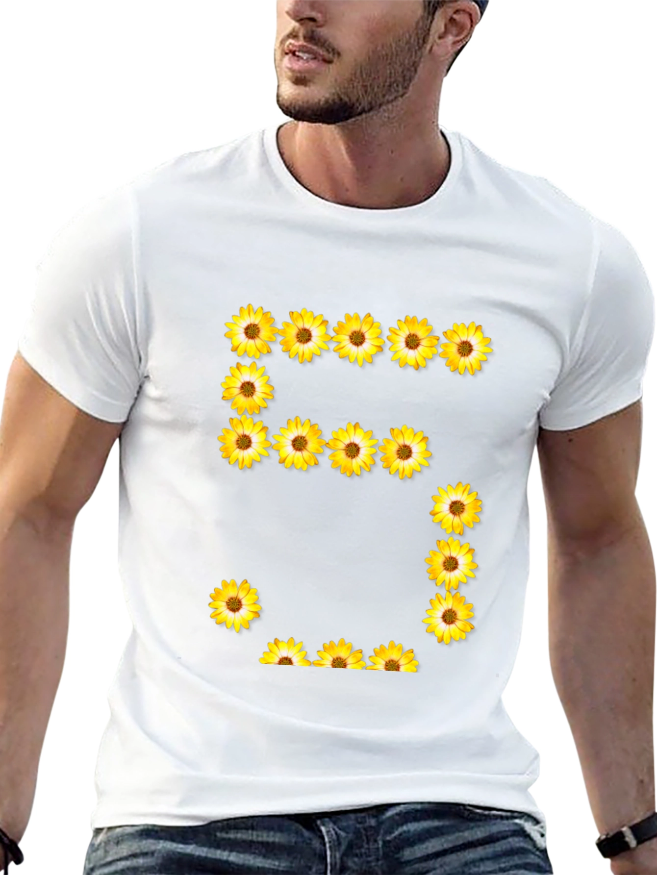 Floral Number 5 T-Shirt