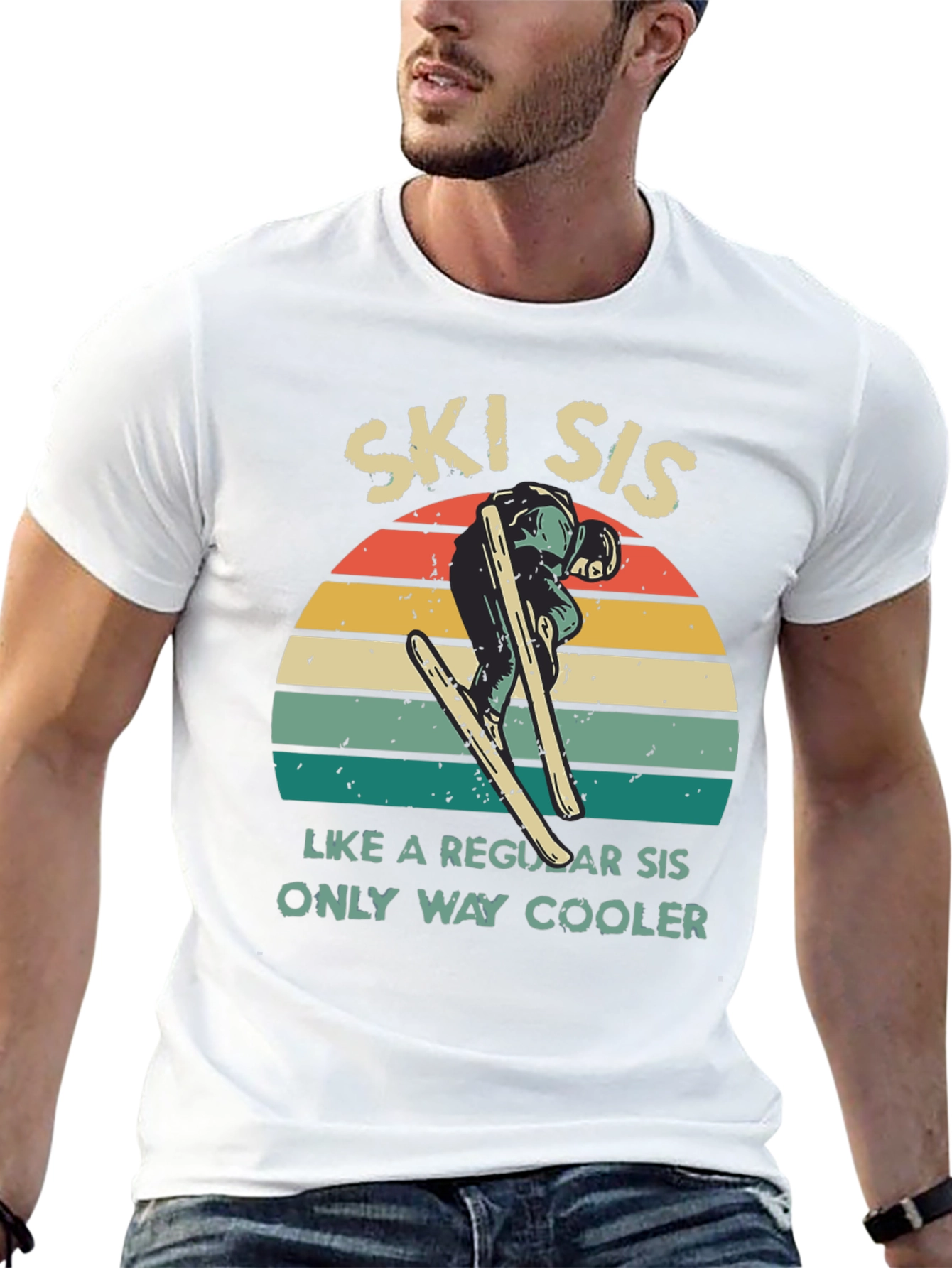 Ski Sis T-Shirt: Cooler Than Regular