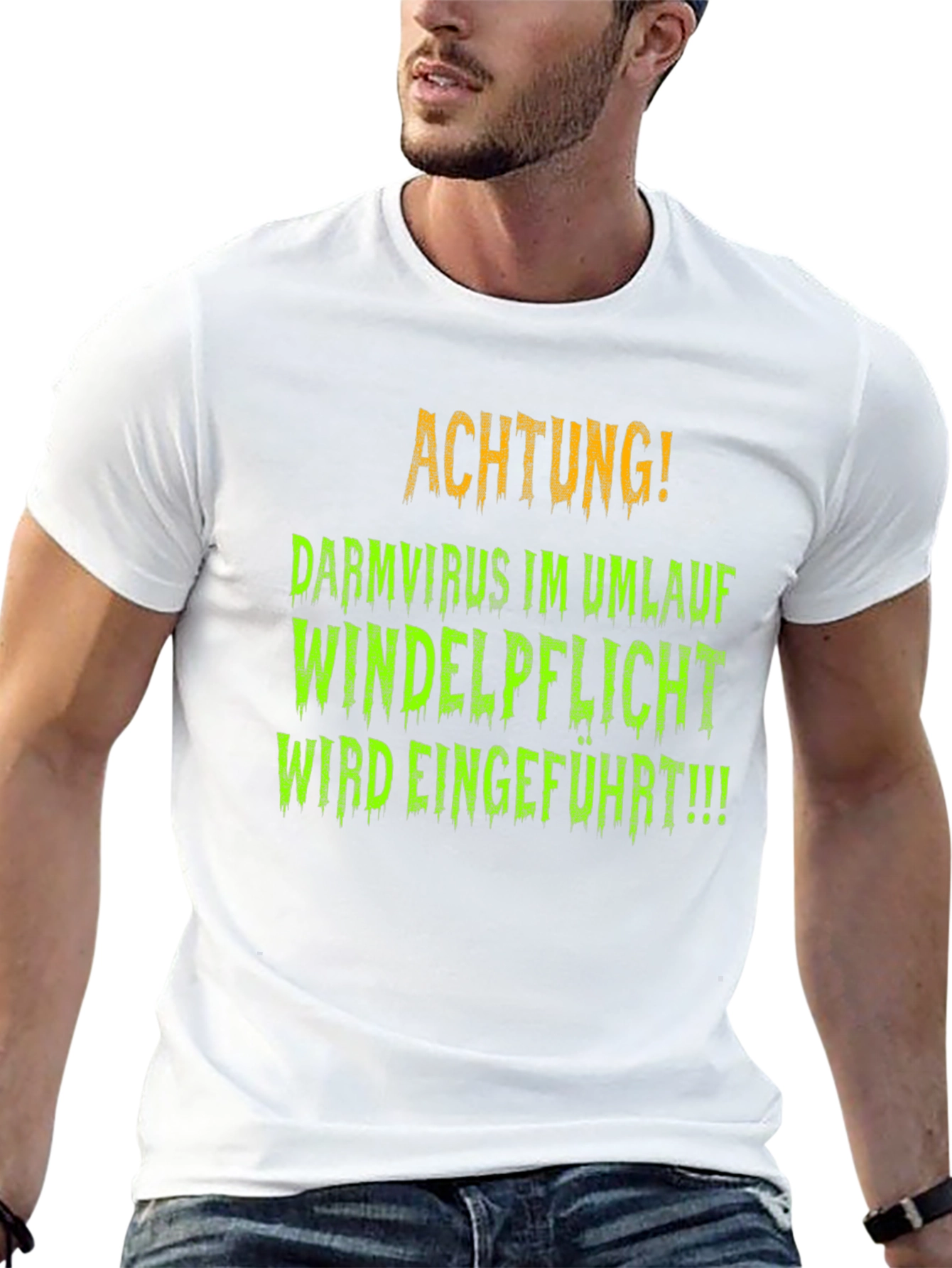 Achtung Virus T-Shirt