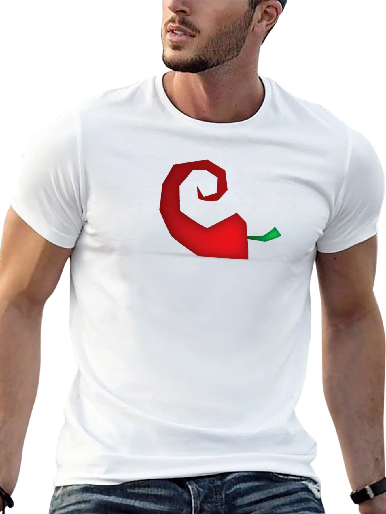 Chili Pepper Graphic Tee - Spicy Style!