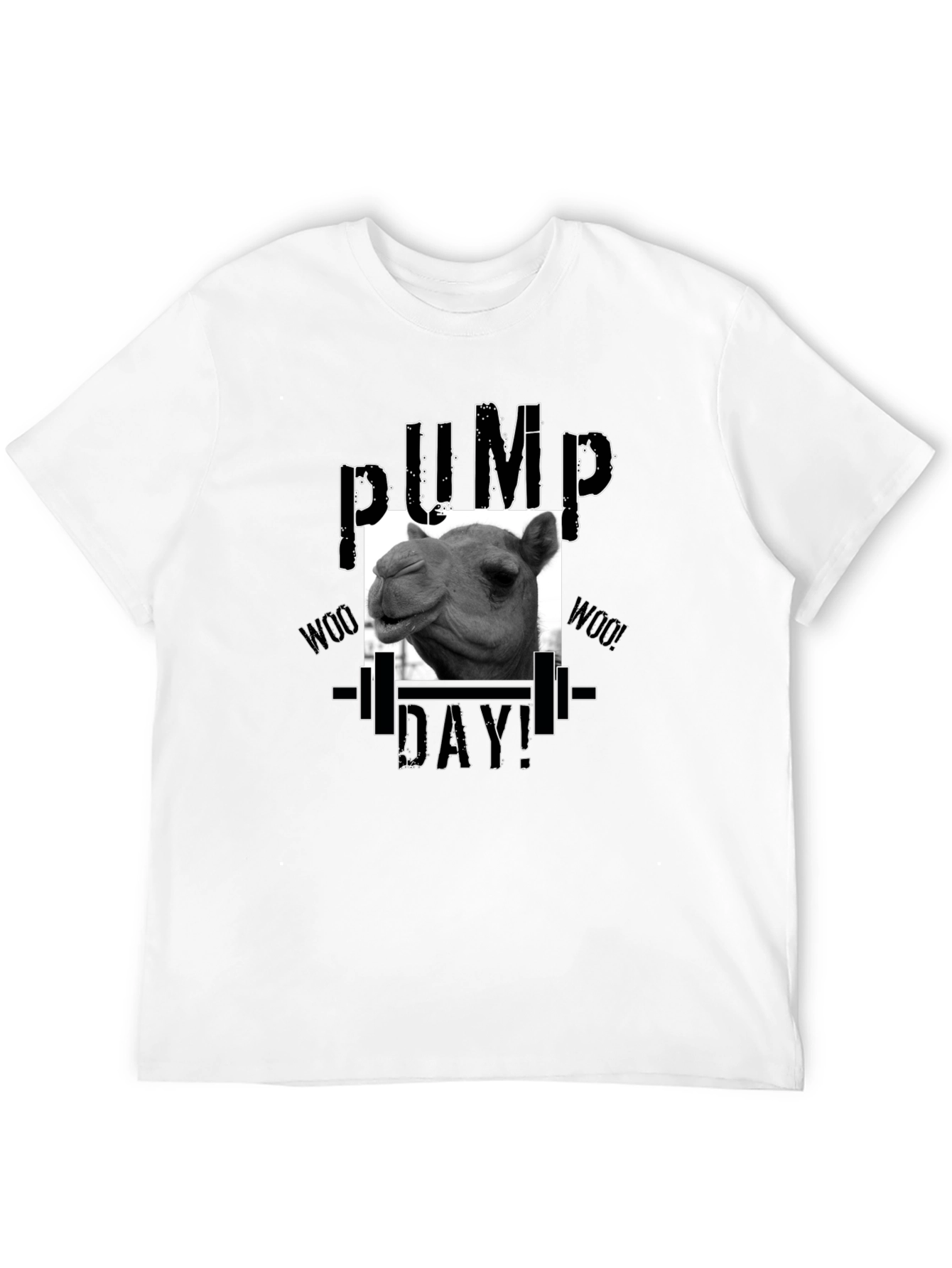 Camel Pump Day Black T-Shirt