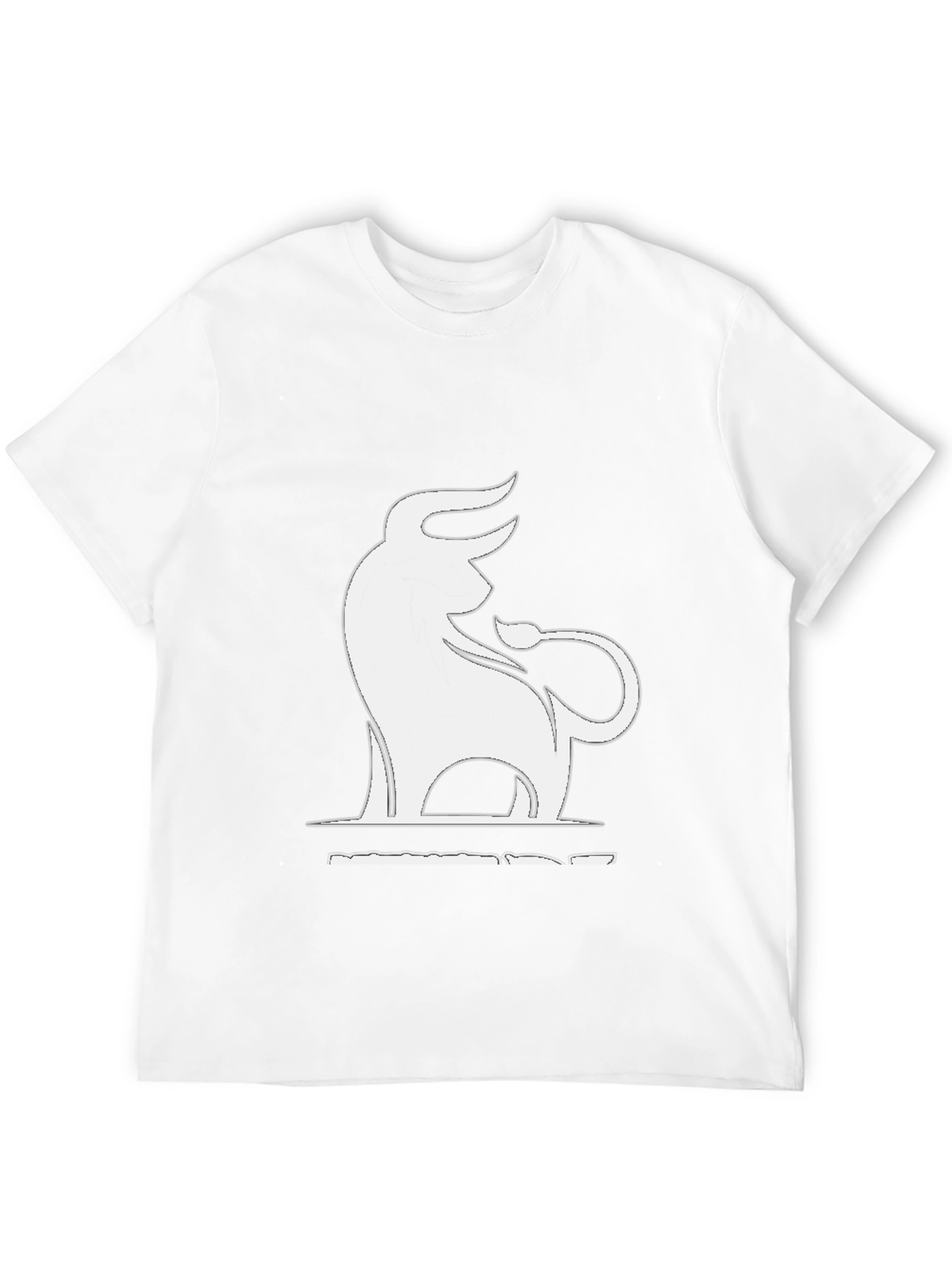 Bull Graphic Tee - Stylish Black T-Shirt