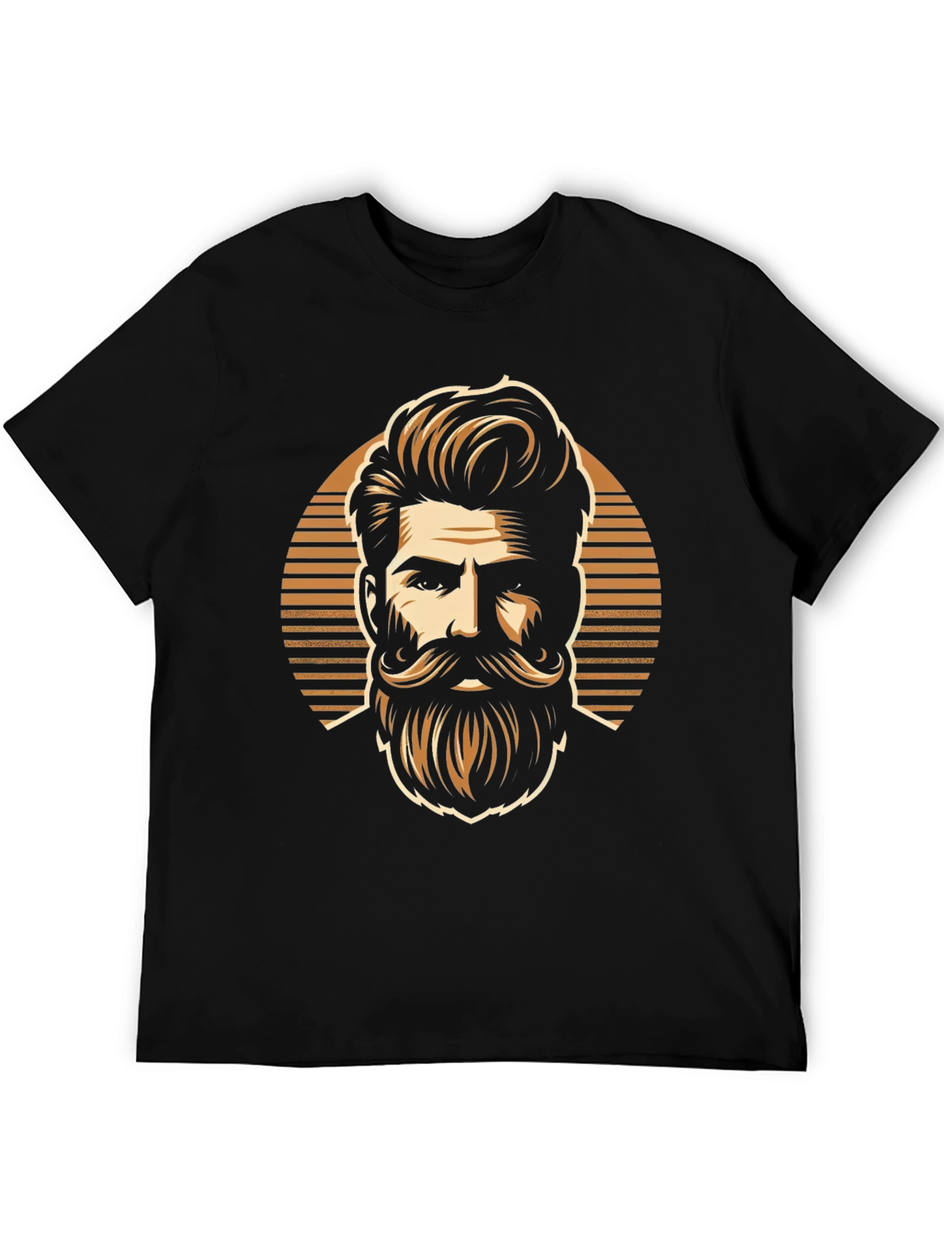 Bearded Man Graphic Tee - Stylish and Unique