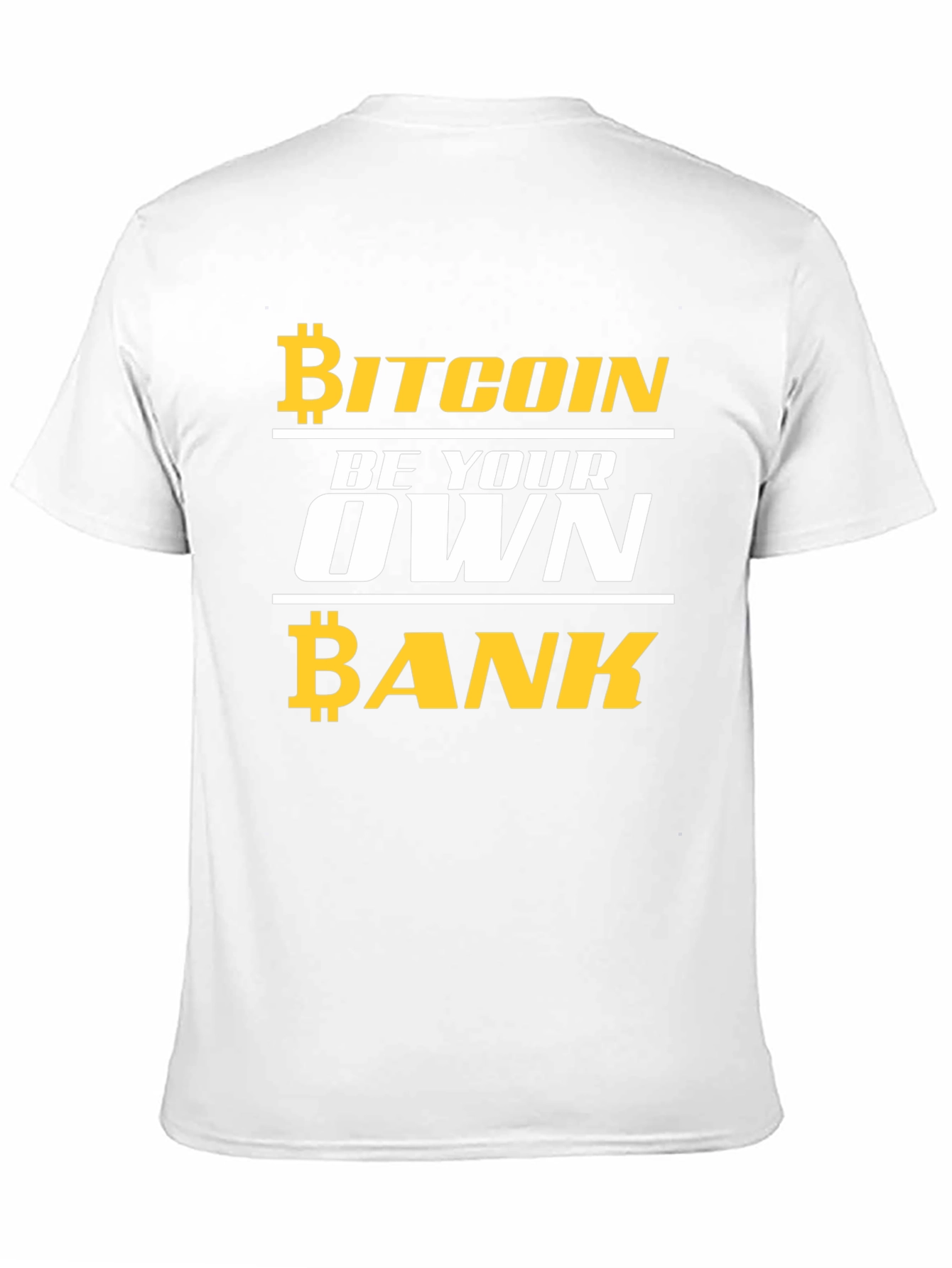 Bitcoin Be Your Own Bank Graphic T-Shirt