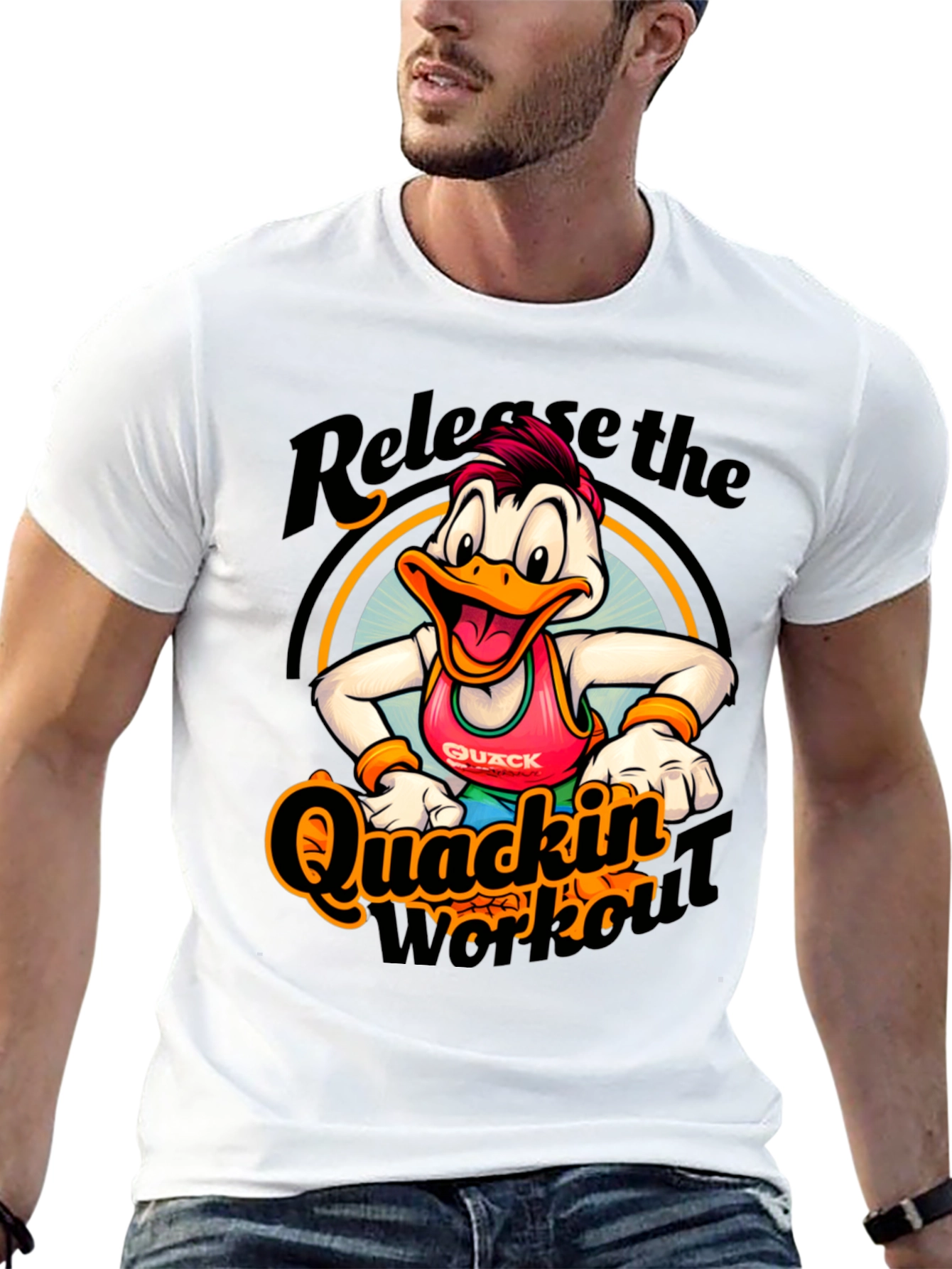Quackin Workout T-Shirt - Release the Quack!