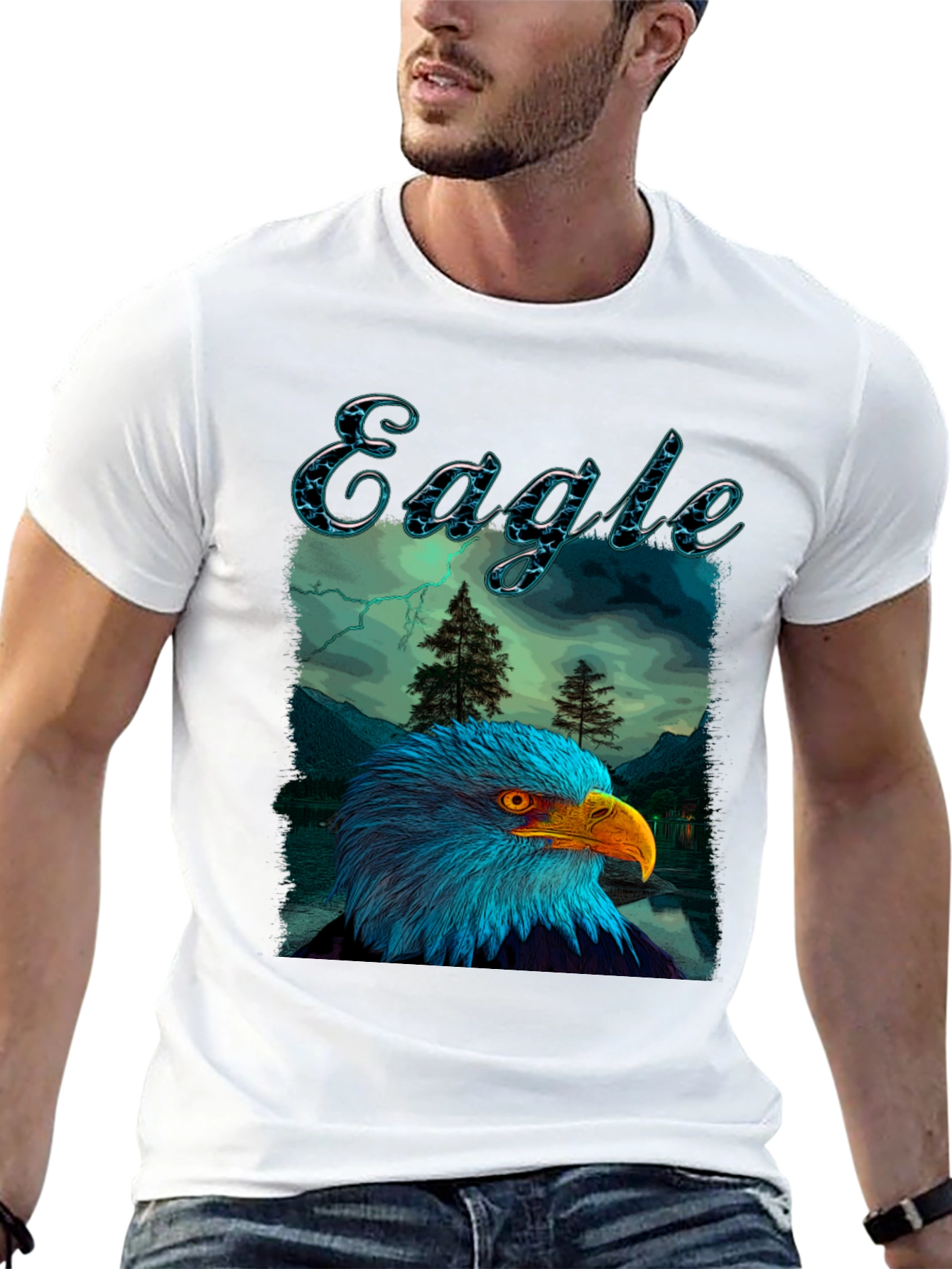 Eagle Graphic Tee - Bold & Striking Design