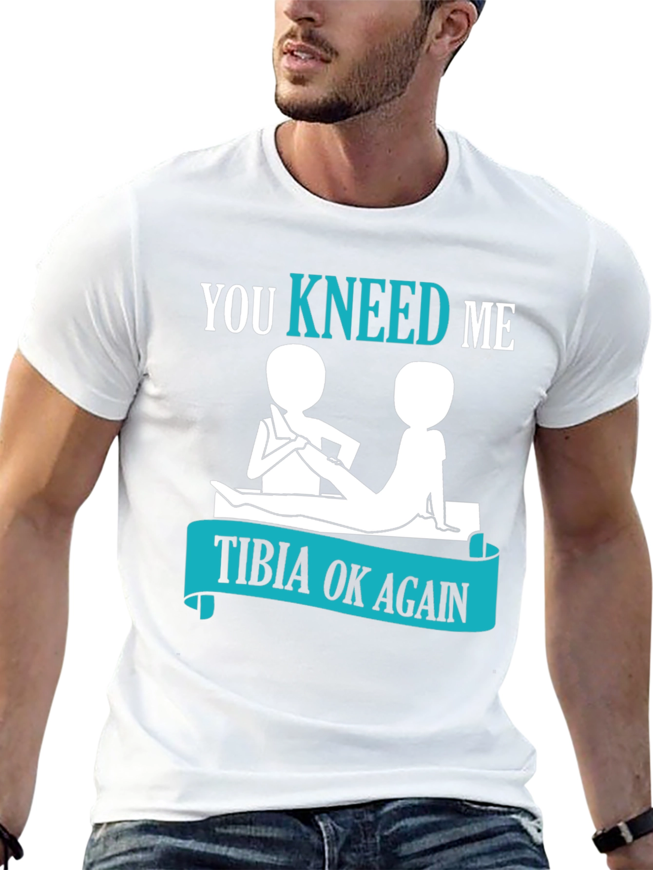 You Kneed Me? T-Shirt - Physical Therapy Funny Tee