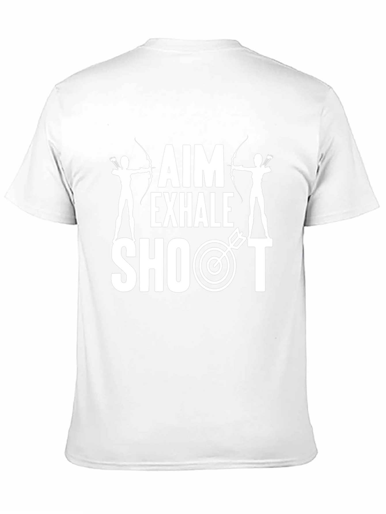 Archery Aim Exhale Shoot T-Shirt - Black