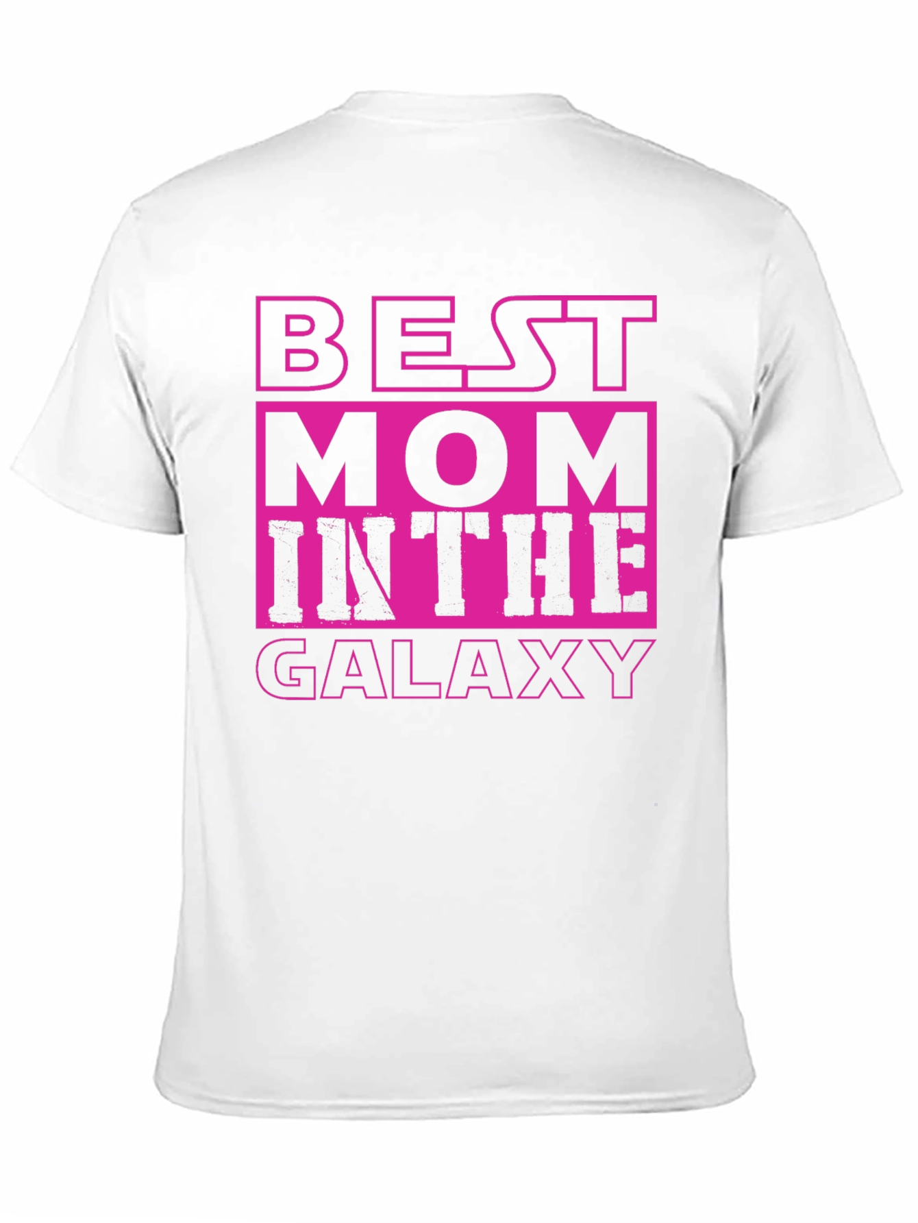 Best Mom in the Galaxy Black T-Shirt