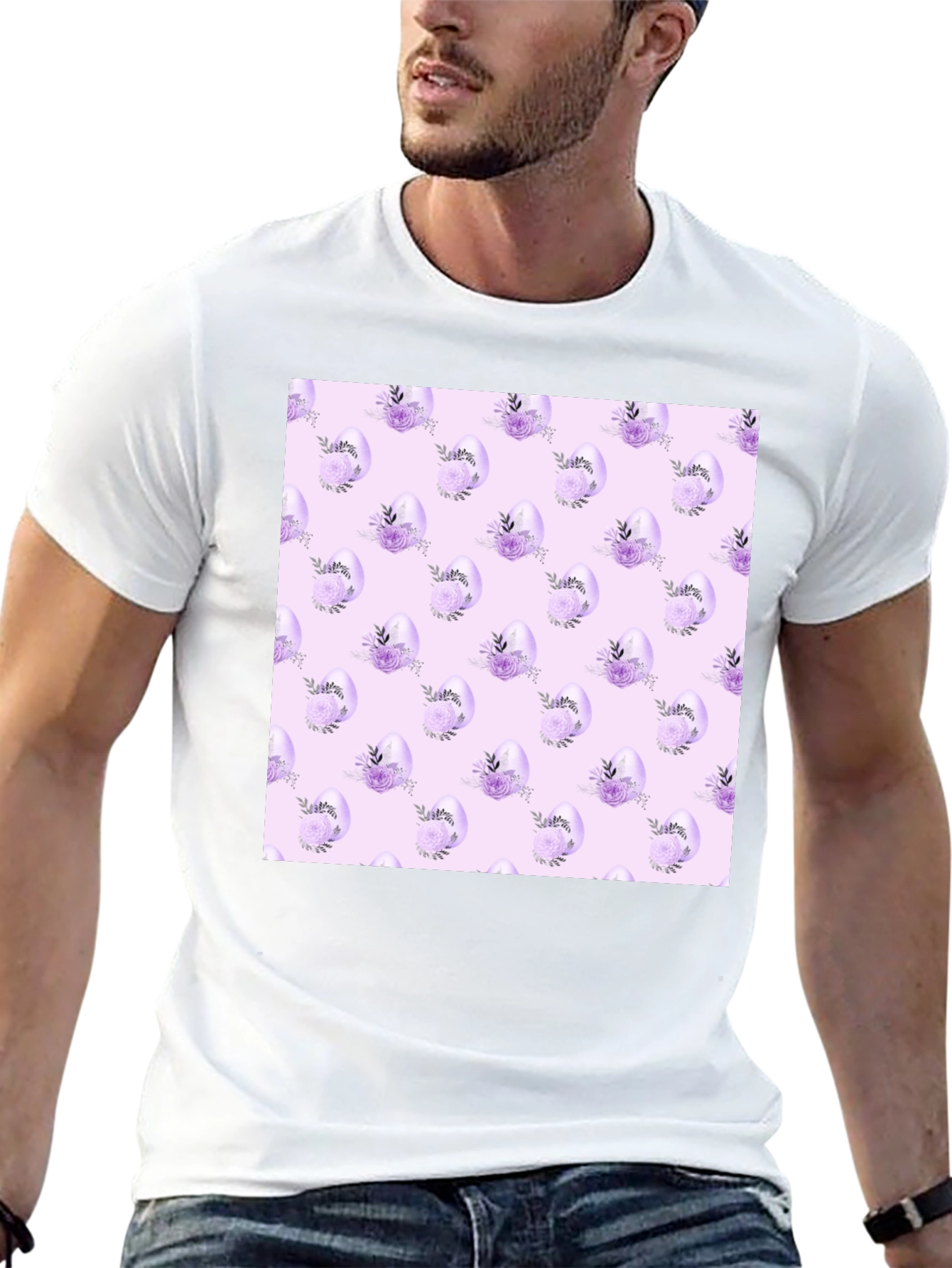 Floral Easter Egg T-Shirt