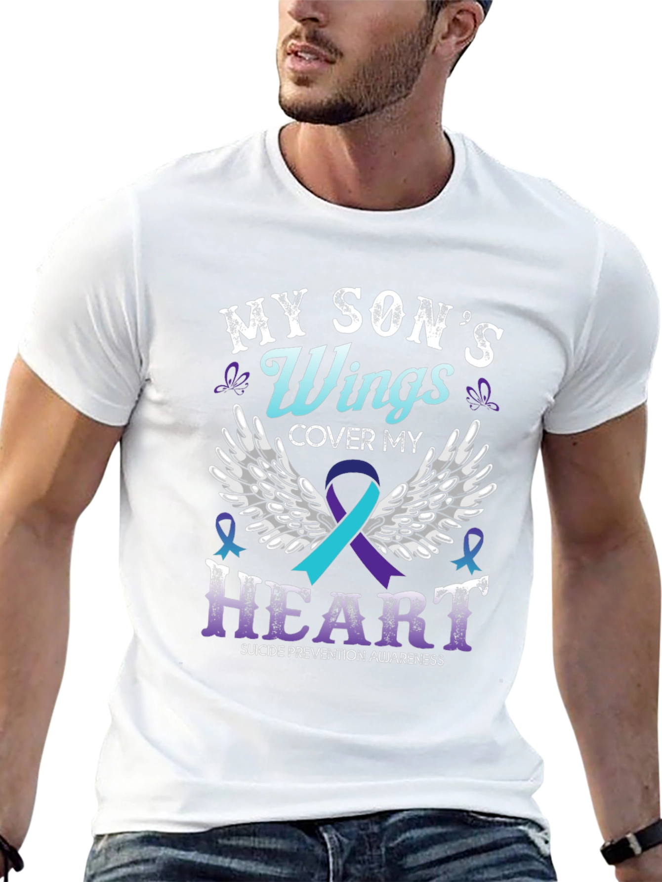 My Sons Wings Suicide Prevention Awareness T-Shirt