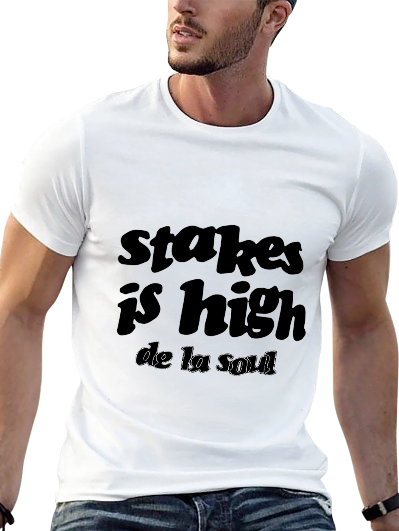 Stakes is High De La Soul Black T-Shirt