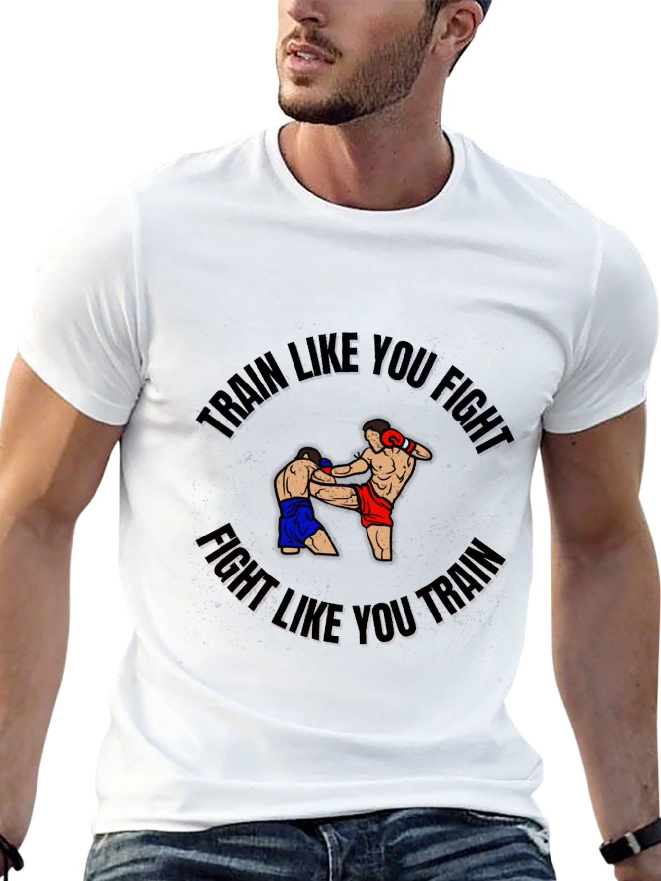Train Like You Fight Graphic T-Shirt