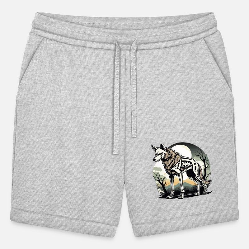 Wolf Skeleton Illustration