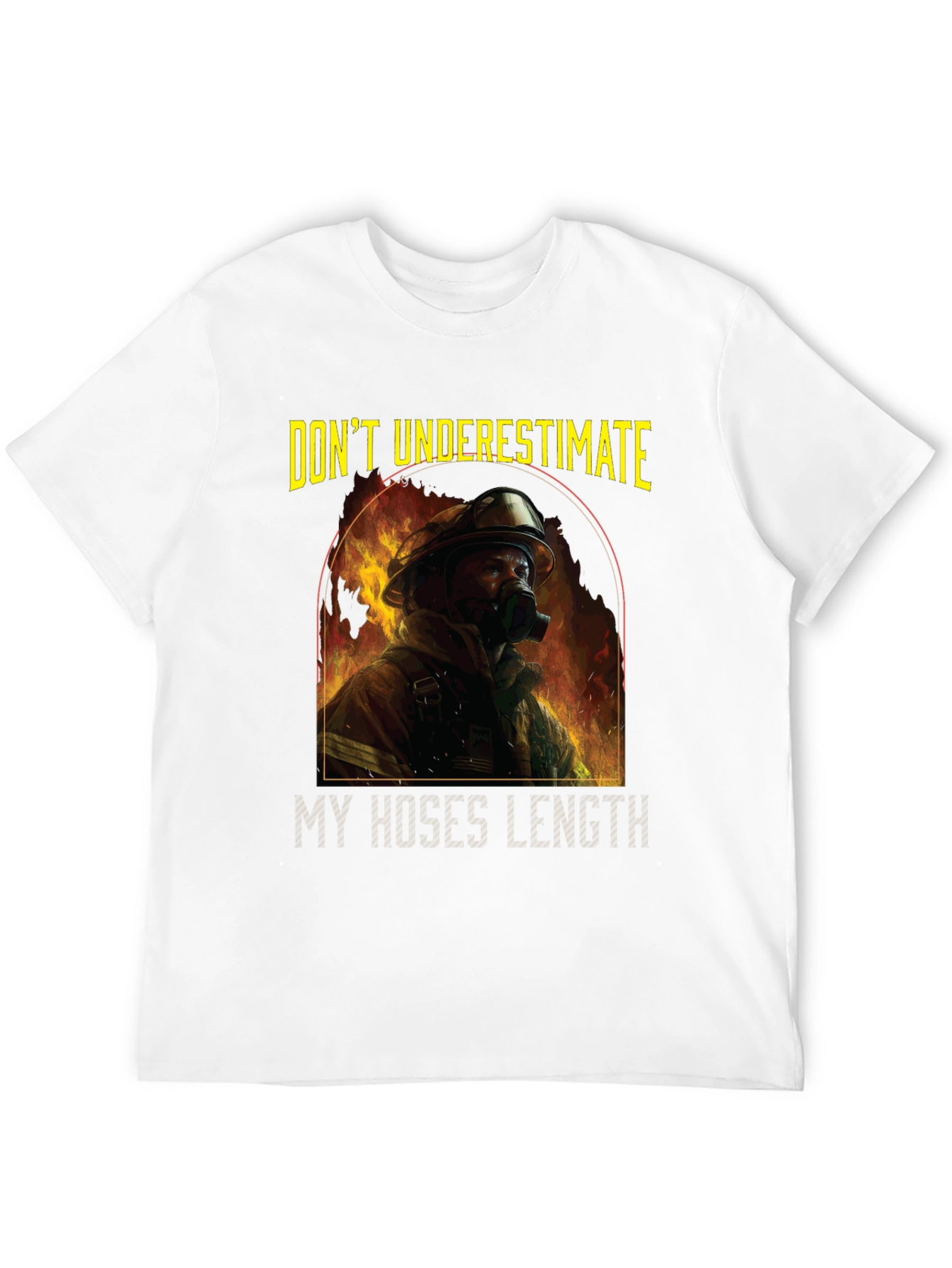 Firefighter Hose Length Graphic Tee