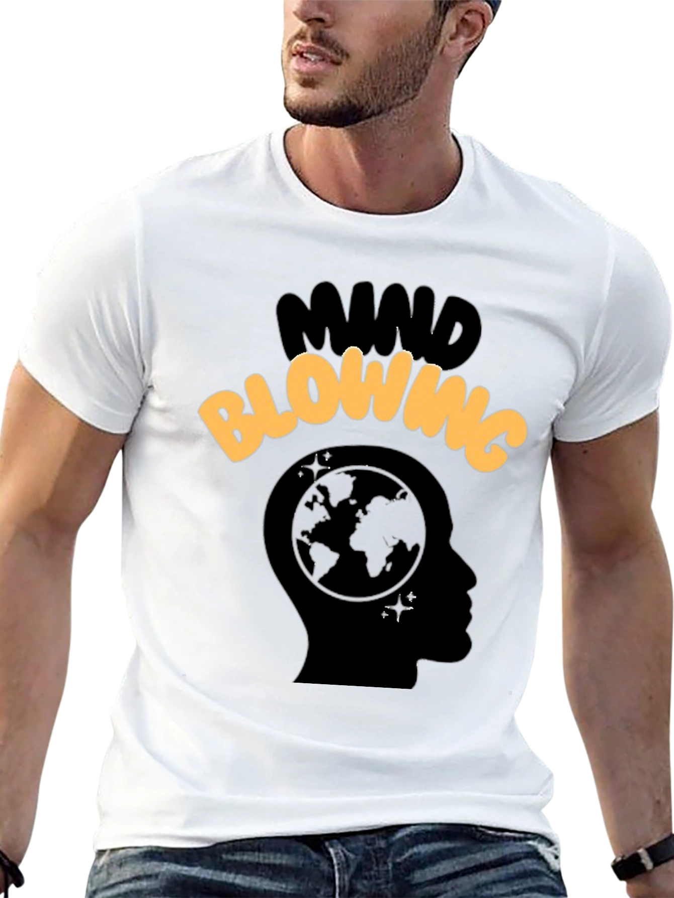 Mind Blowing Graphic Tee - Unisex Black T-Shirt