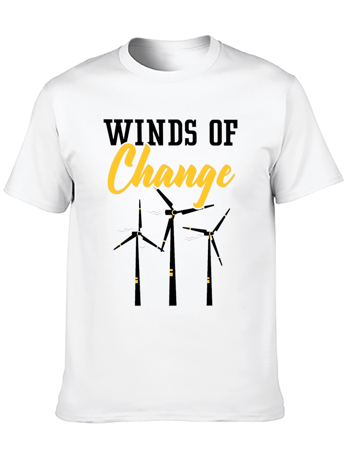 Winds of Change Graphic Tee - Sustainable Energy Shirt