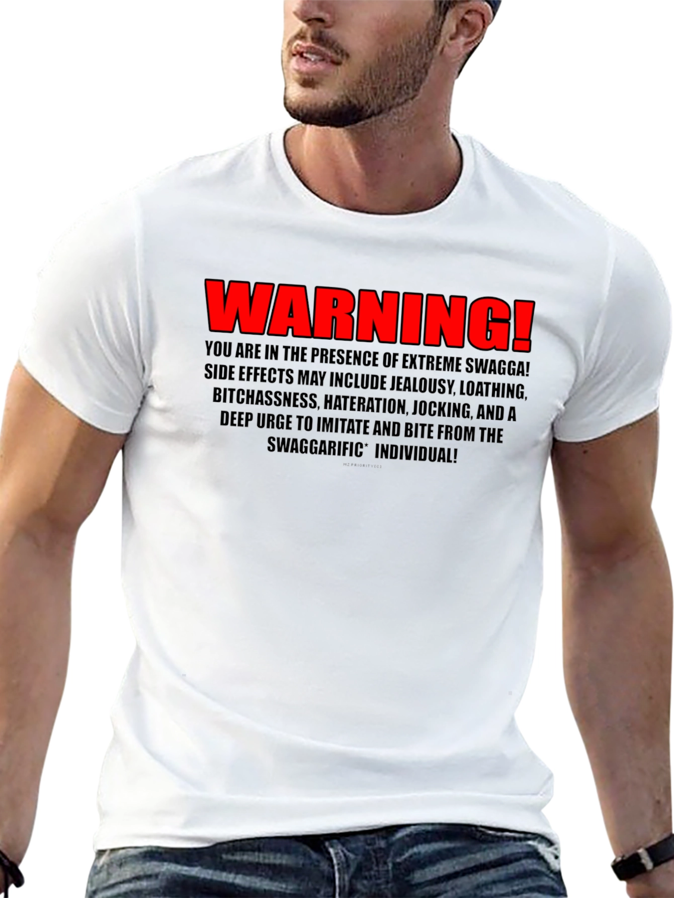 Warning! Extreme Swagga Black T-Shirt