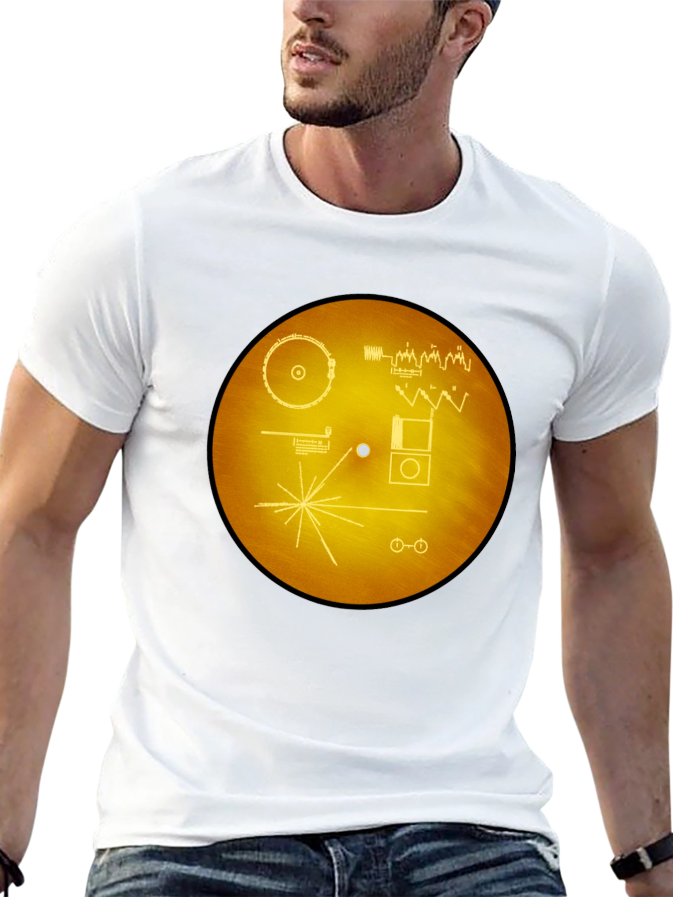 Voyager Golden Record Graphic T-Shirt
