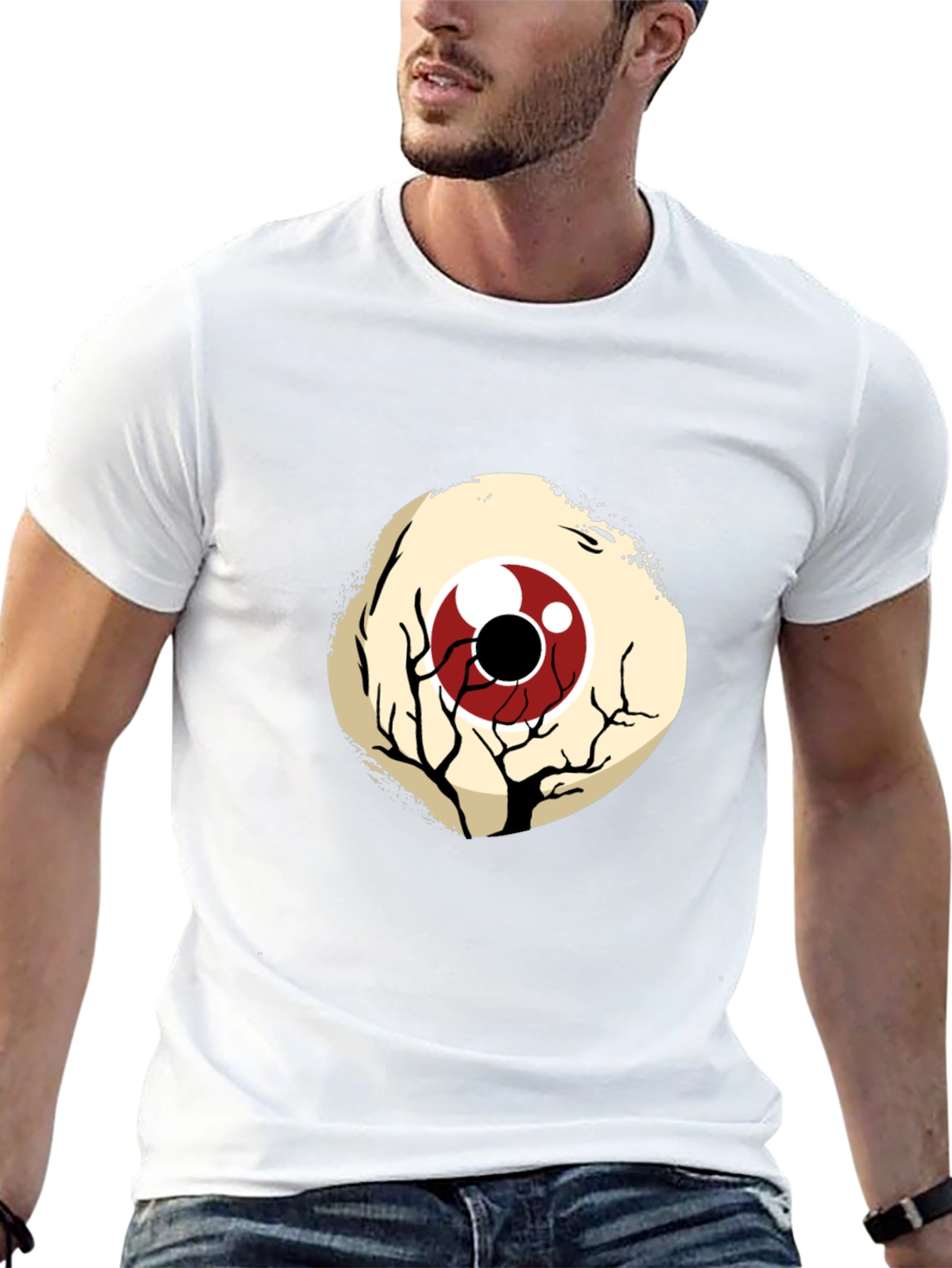 Eyeball Graphic Black T-Shirt