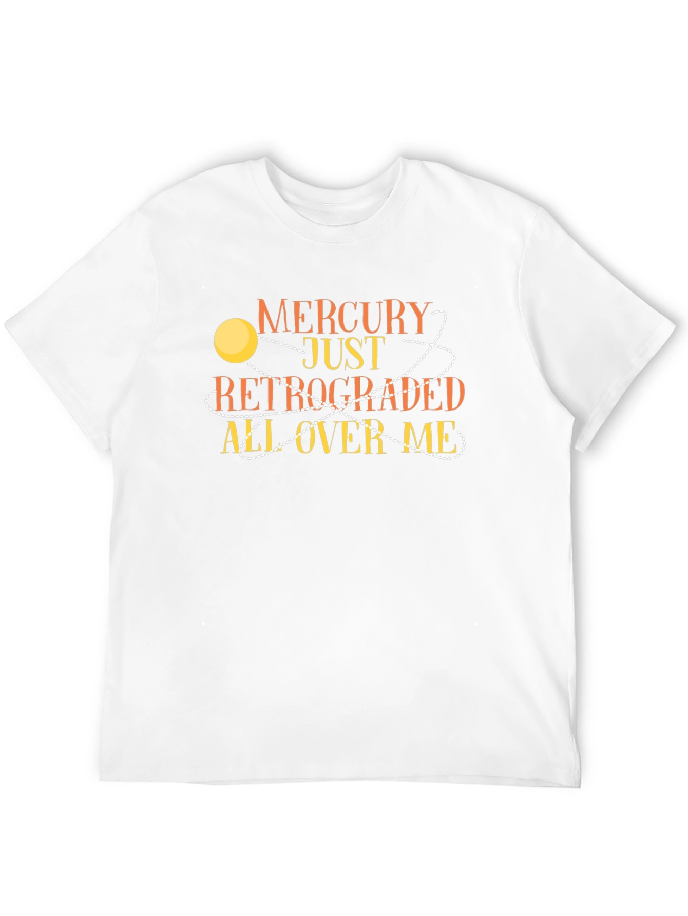 Mercury Retrograde Graphic Tee - Astrology Humor T-Shirt