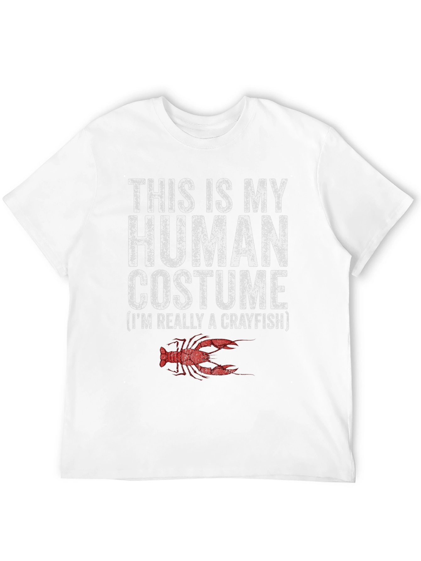 Funny Crawfish Human Costume T-Shirt