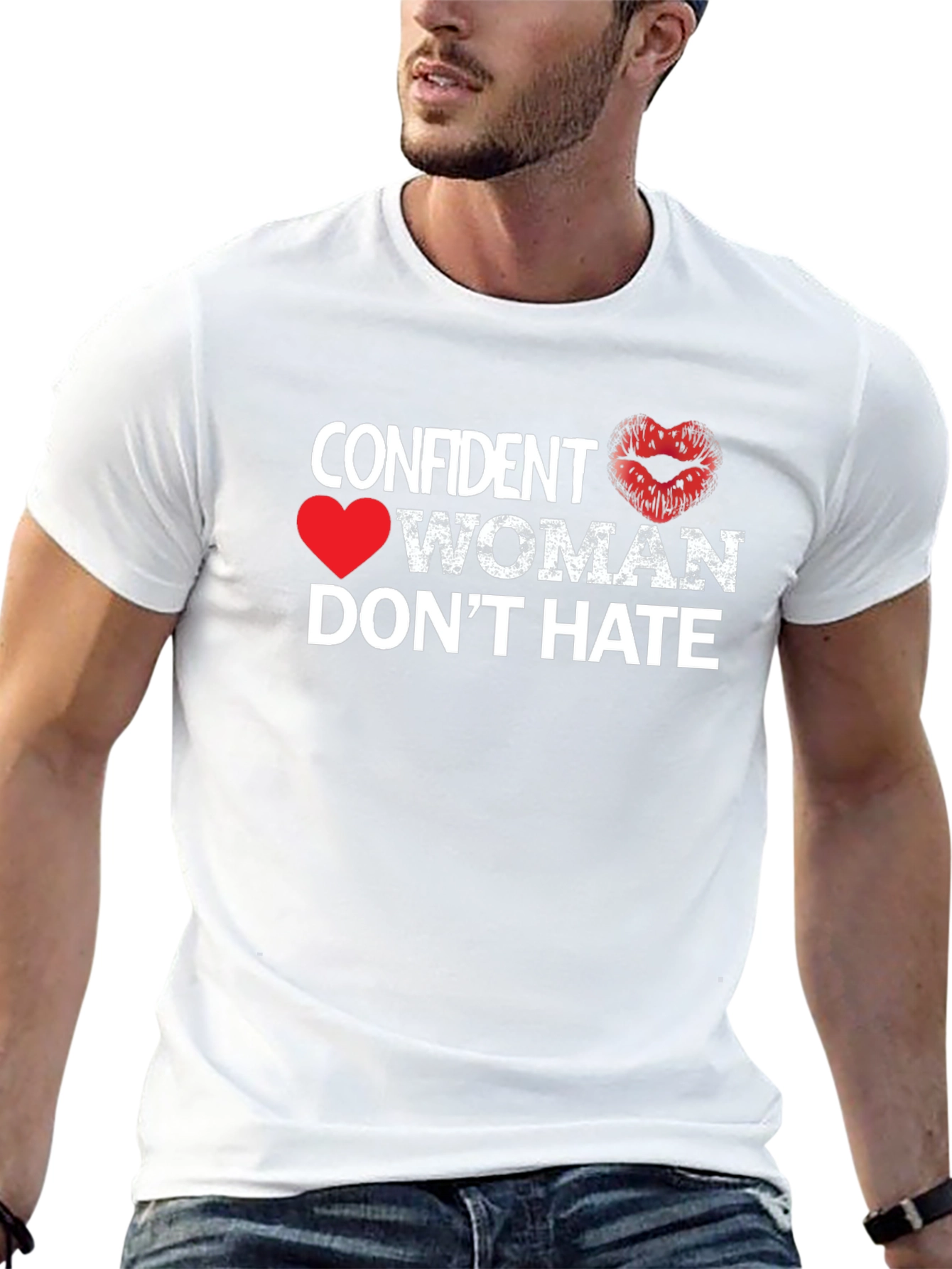 Confident Woman Dont Hate Black T-Shirt