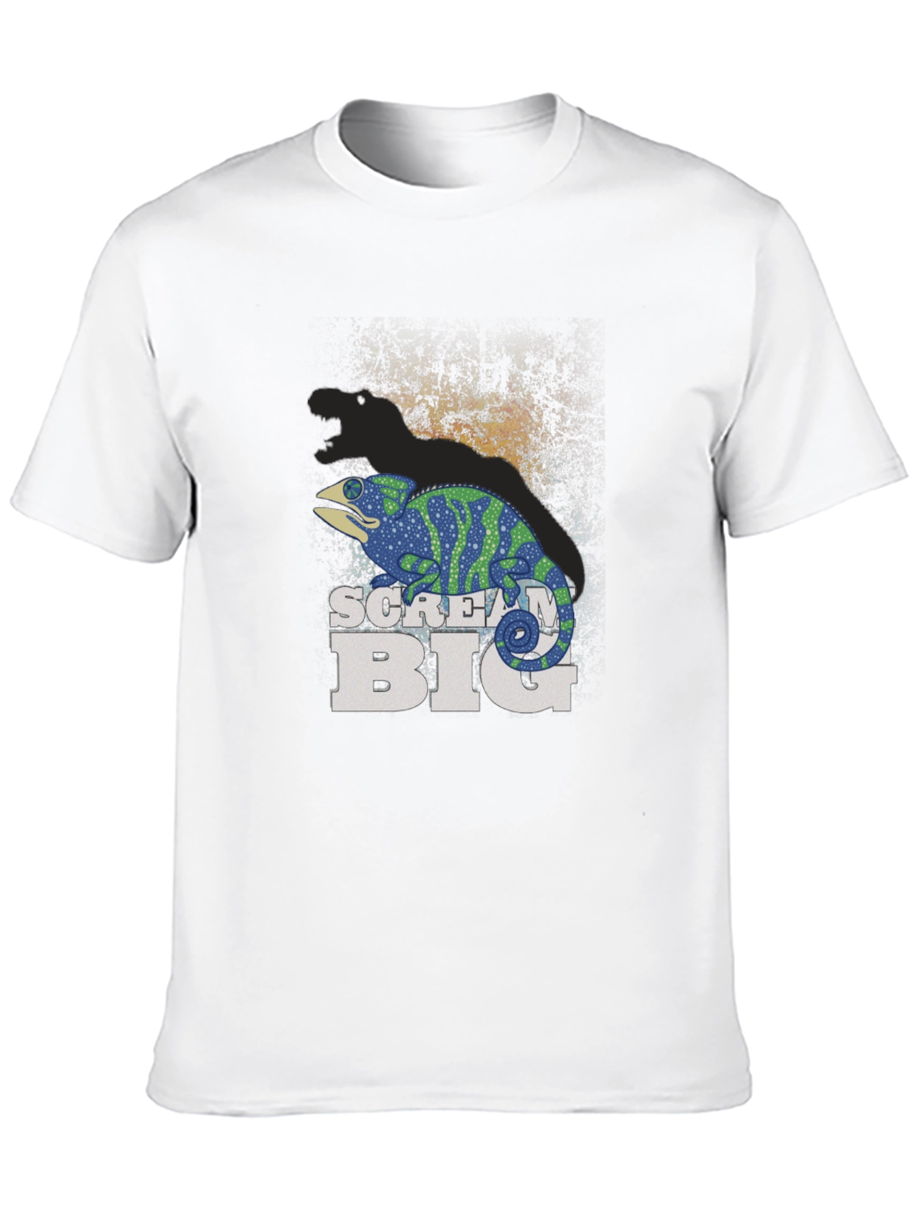 Scream Big Chameleon Graphic Tee