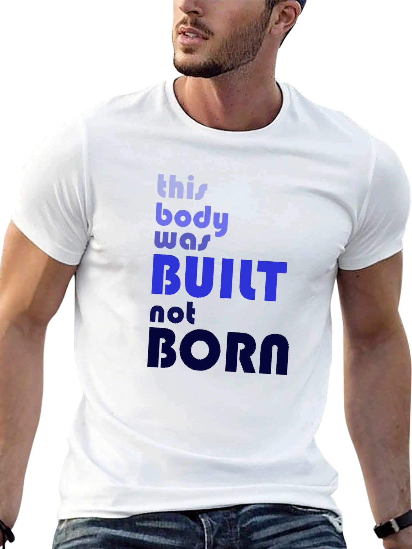Built Not Born Graphic T-Shirt