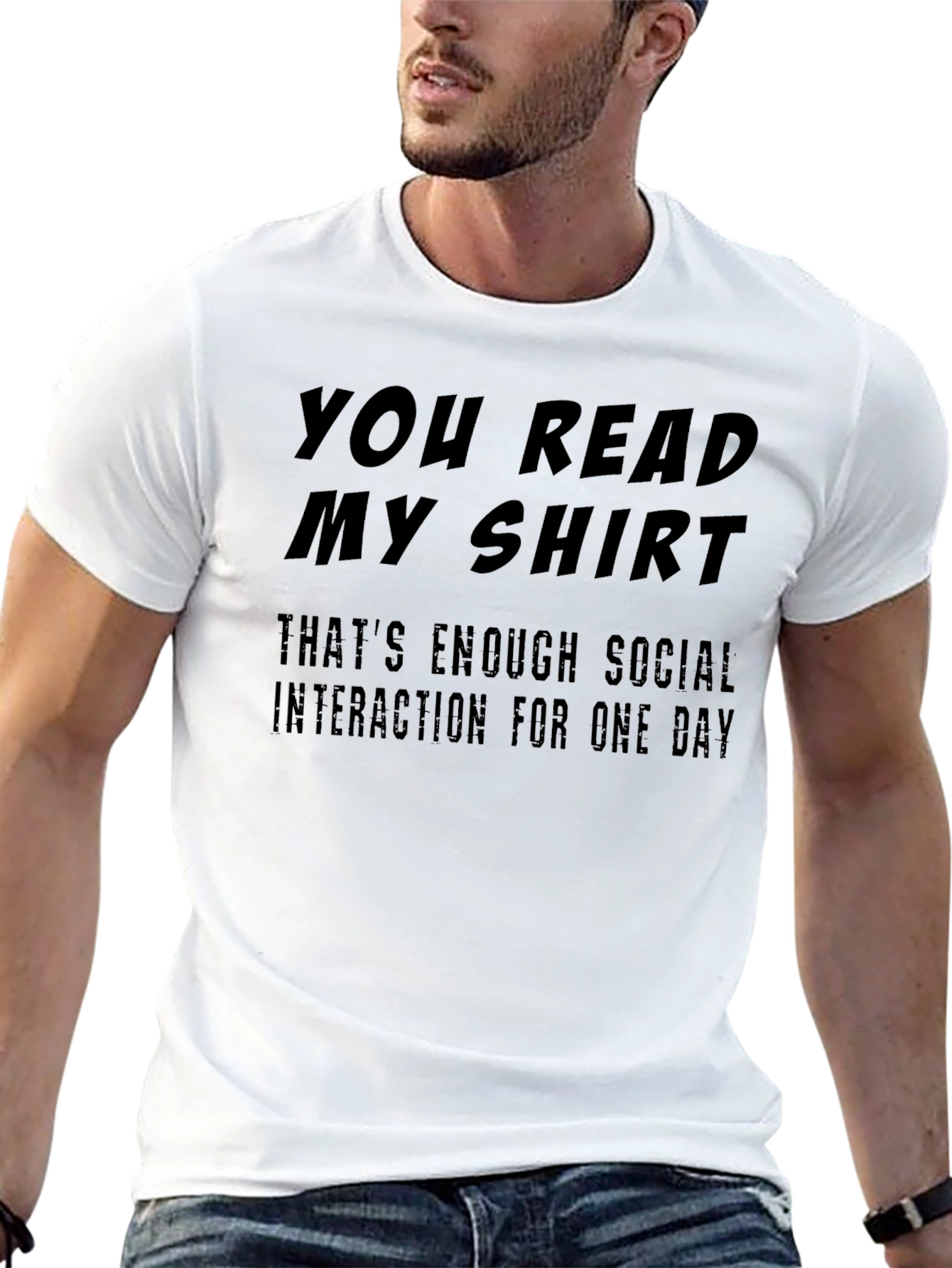 Funny Social Interaction T-Shirt