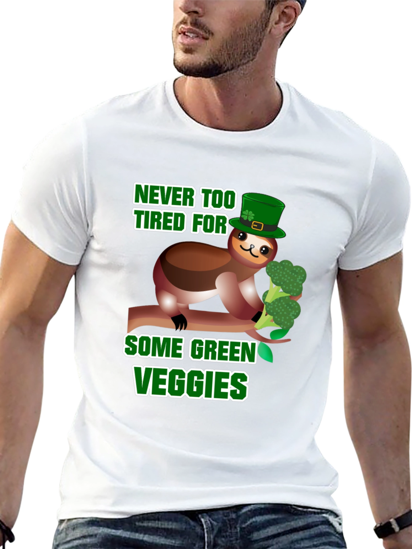 Sloth Loves Veggies T-Shirt