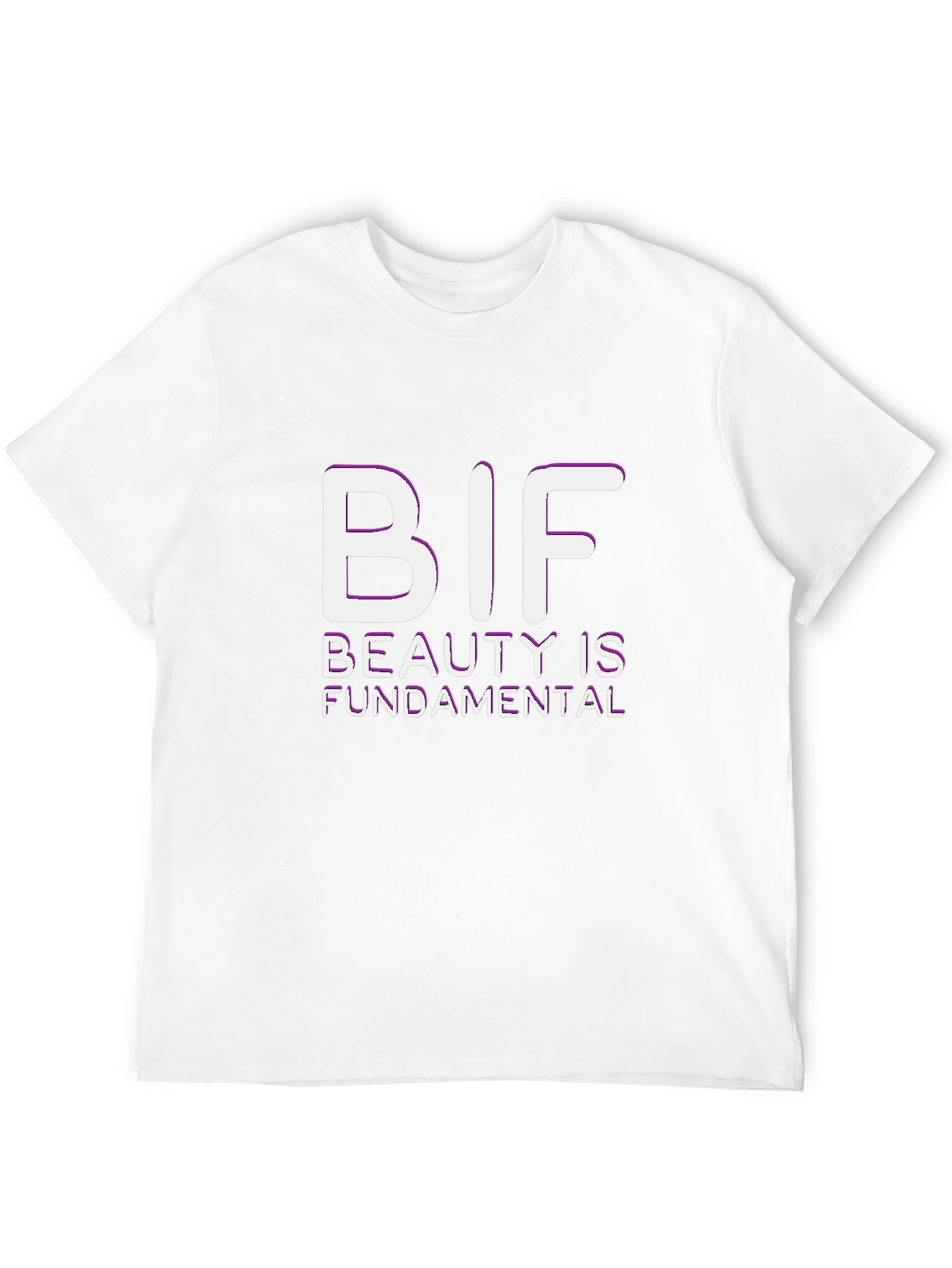 BIF Beauty is Fundamental Black T-Shirt