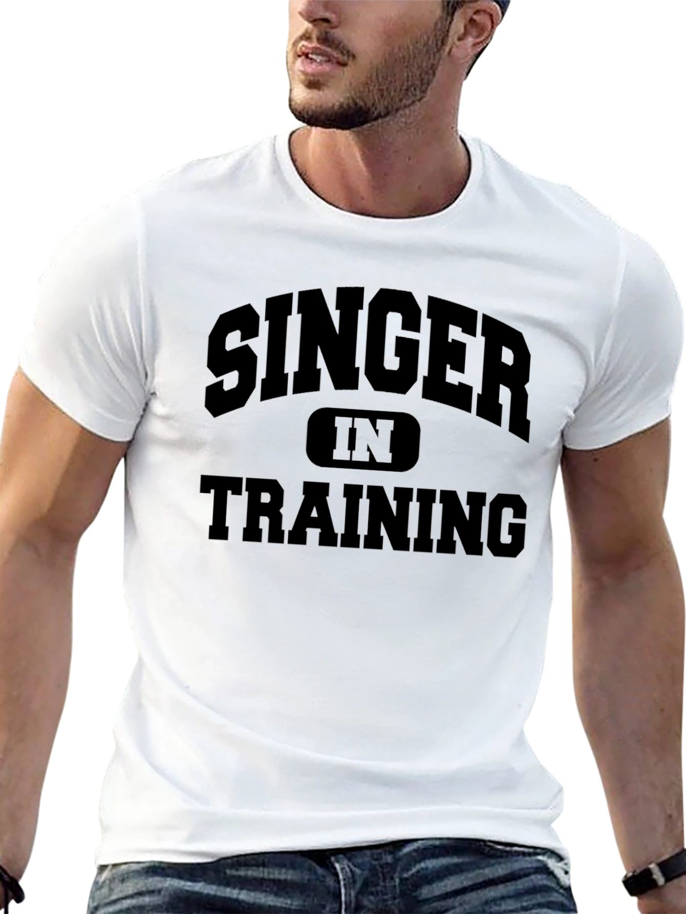 Singer In Training Black T-Shirt