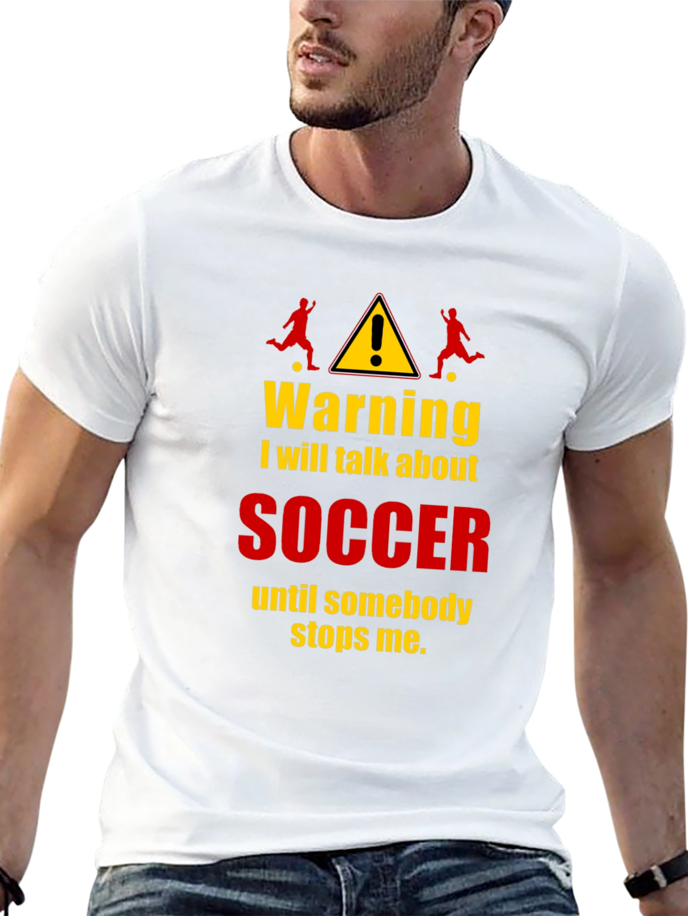 Funny Soccer Warning T-Shirt