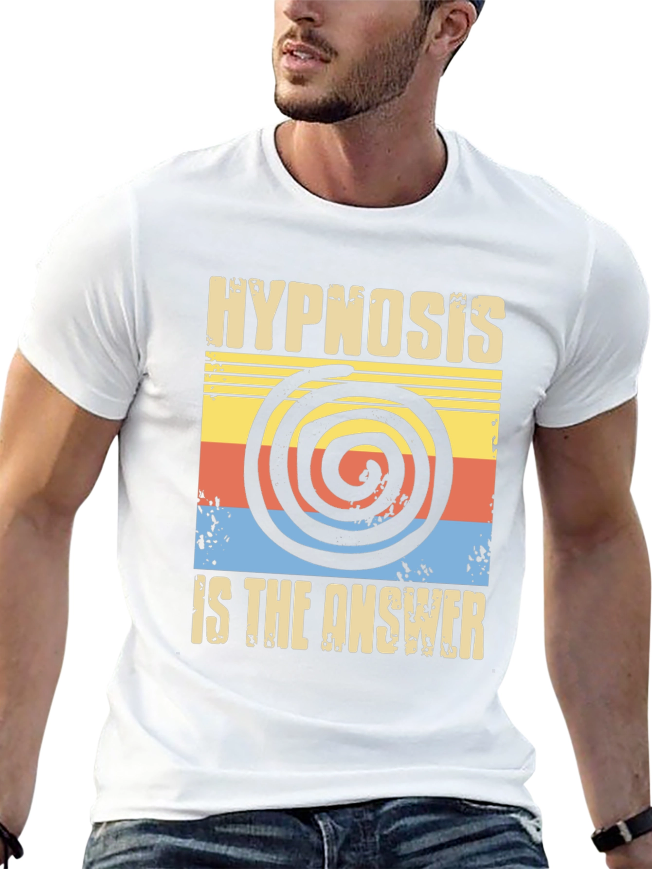 Hypnosis is the Answer T-Shirt - Retro Design