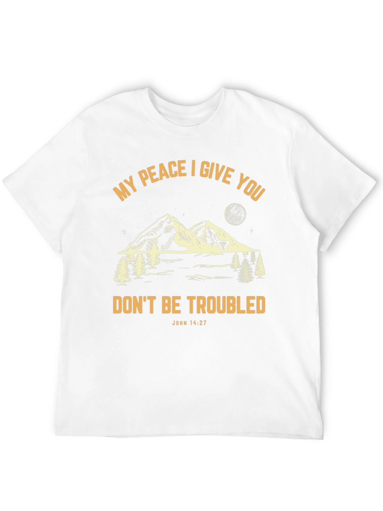 Peaceful Mountain Graphic T-Shirt