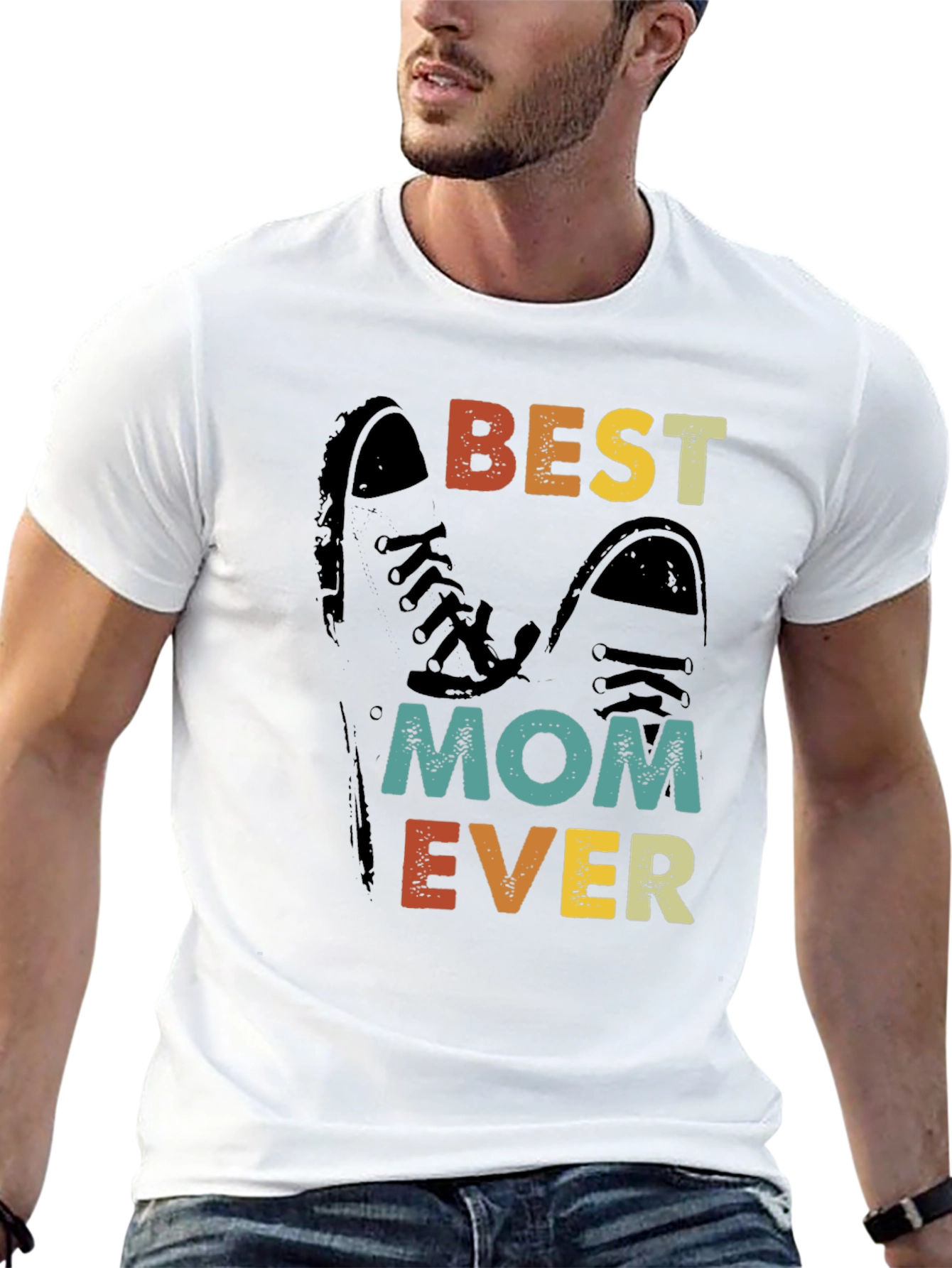 Best Mom Ever T-Shirt Retro Graphic