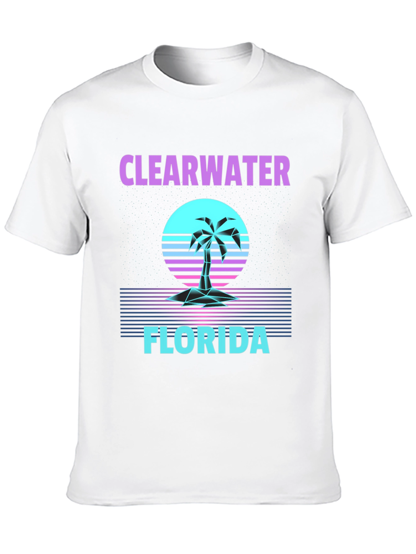 Clearwater Florida Retro Graphic Tee