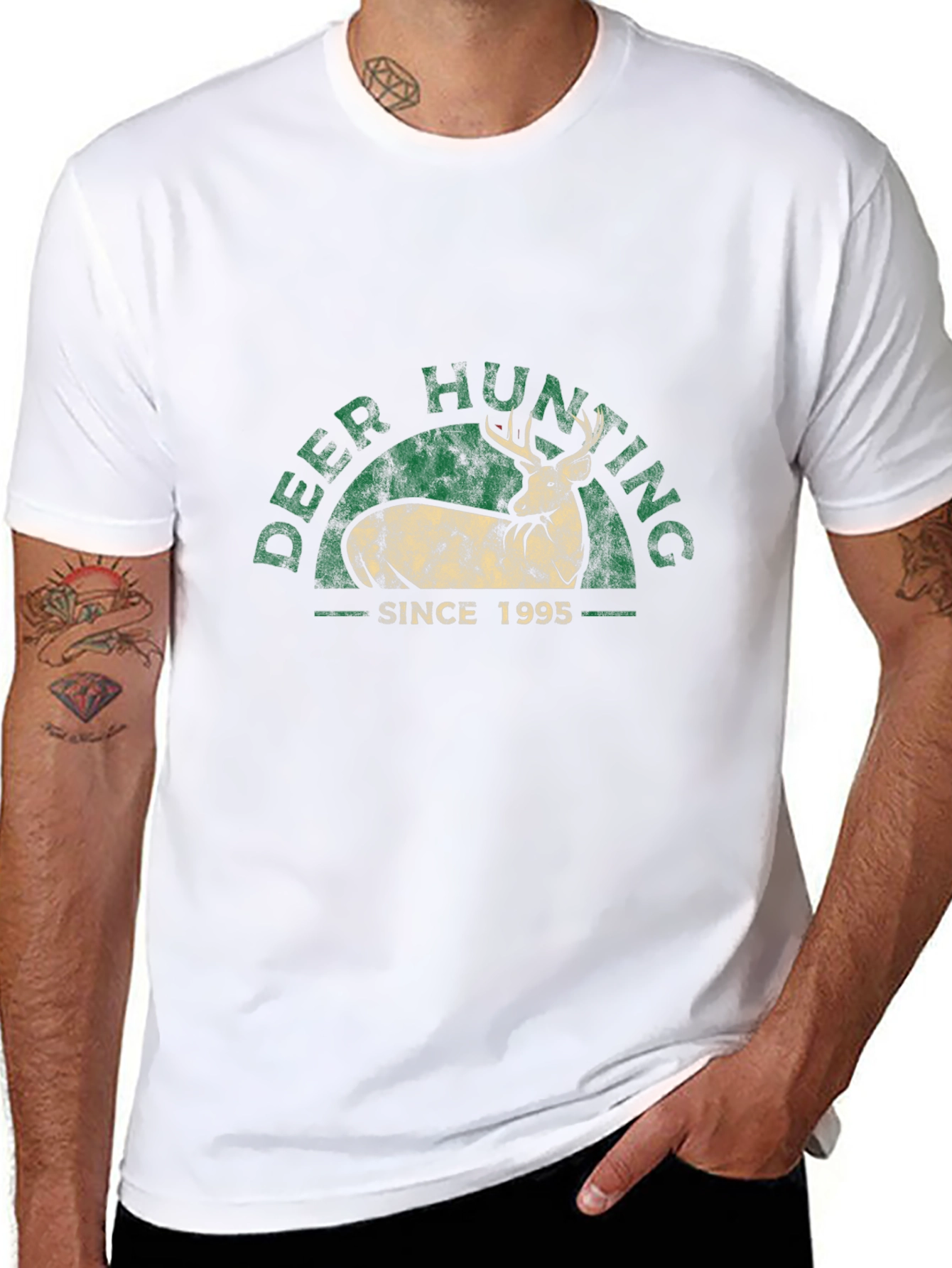 Deer Hunting Since 1995 Black T-Shirt
